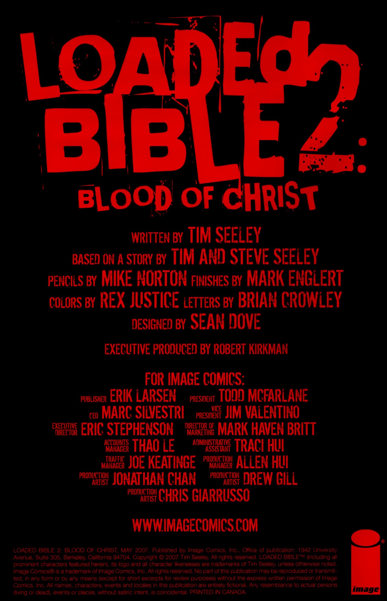 Read online Loaded Bible comic -  Issue #2 - 2