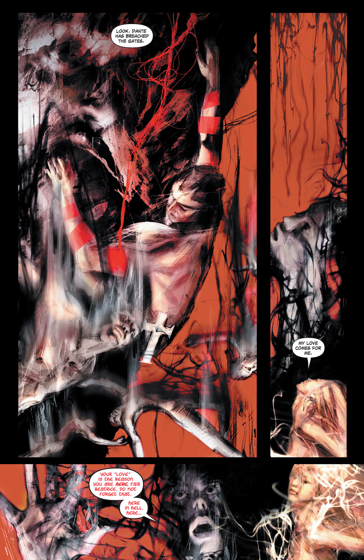 Read online Dante's Inferno comic -  Issue #2 - 2