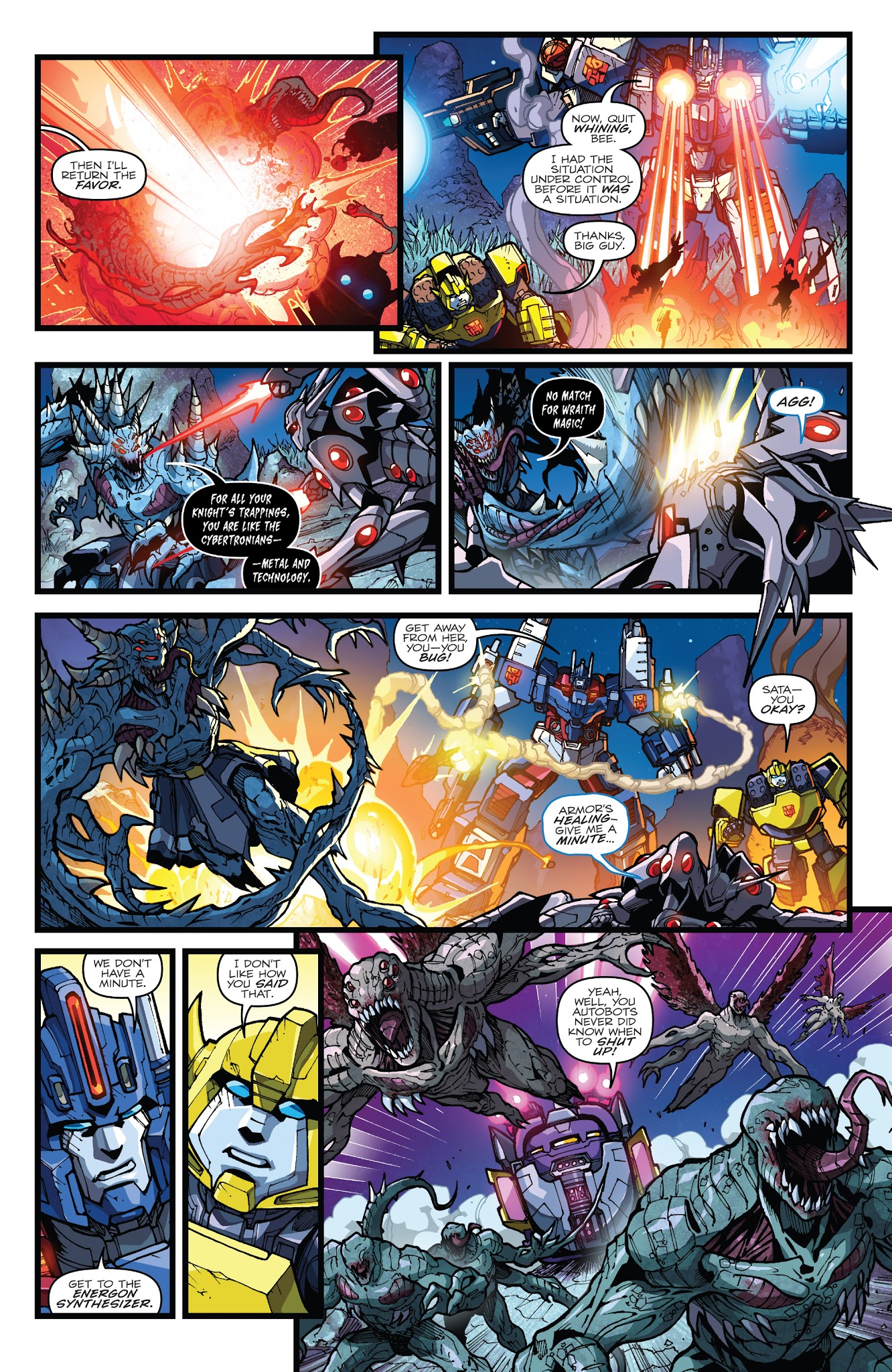 Read online ROM vs. Transformers: Shining Armor comic -  Issue # _TPB 1 - 69