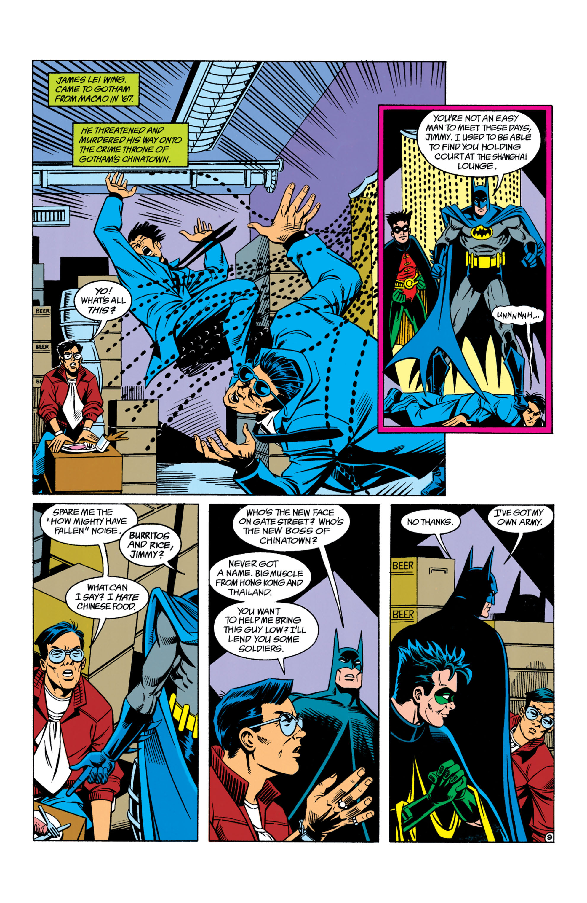 Read online Batman (1940) comic -  Issue #467 - 10
