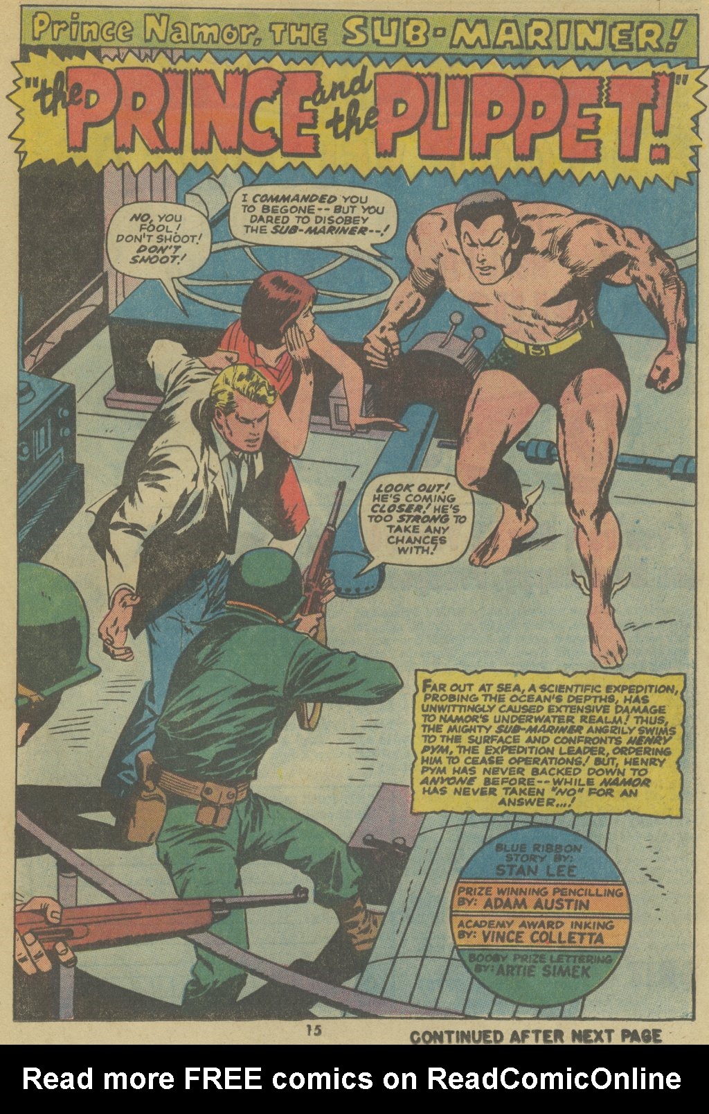 Read online Marvel Super-Heroes comic -  Issue #33 - 16