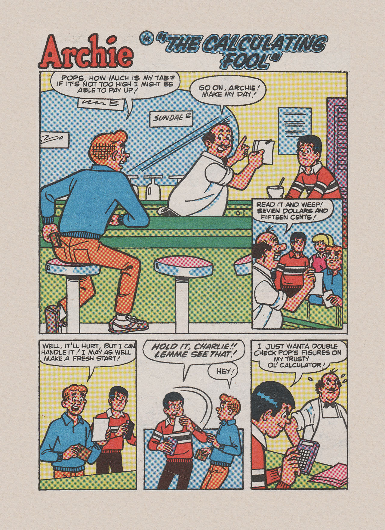 Read online Jughead with Archie Digest Magazine comic -  Issue #96 - 126