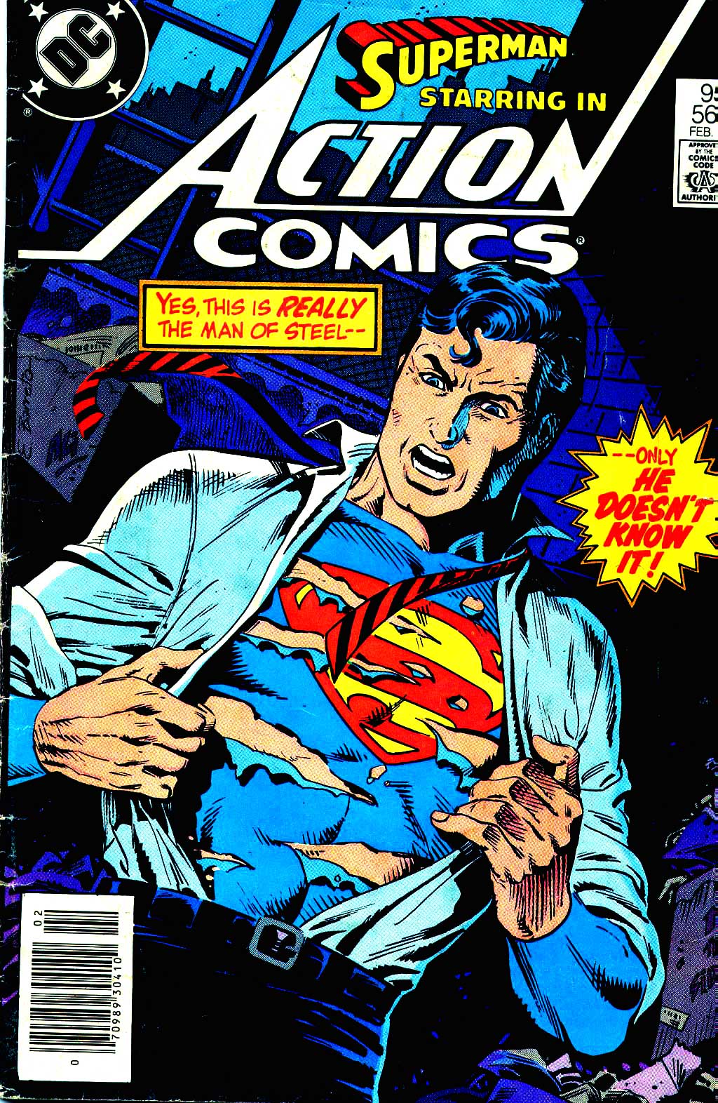 Read online Action Comics (1938) comic -  Issue #564 - 1