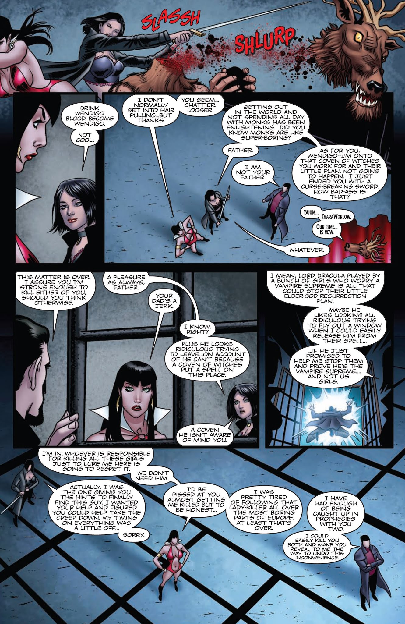 Read online Vampirella Halloween Special 2013 comic -  Issue # Full - 14
