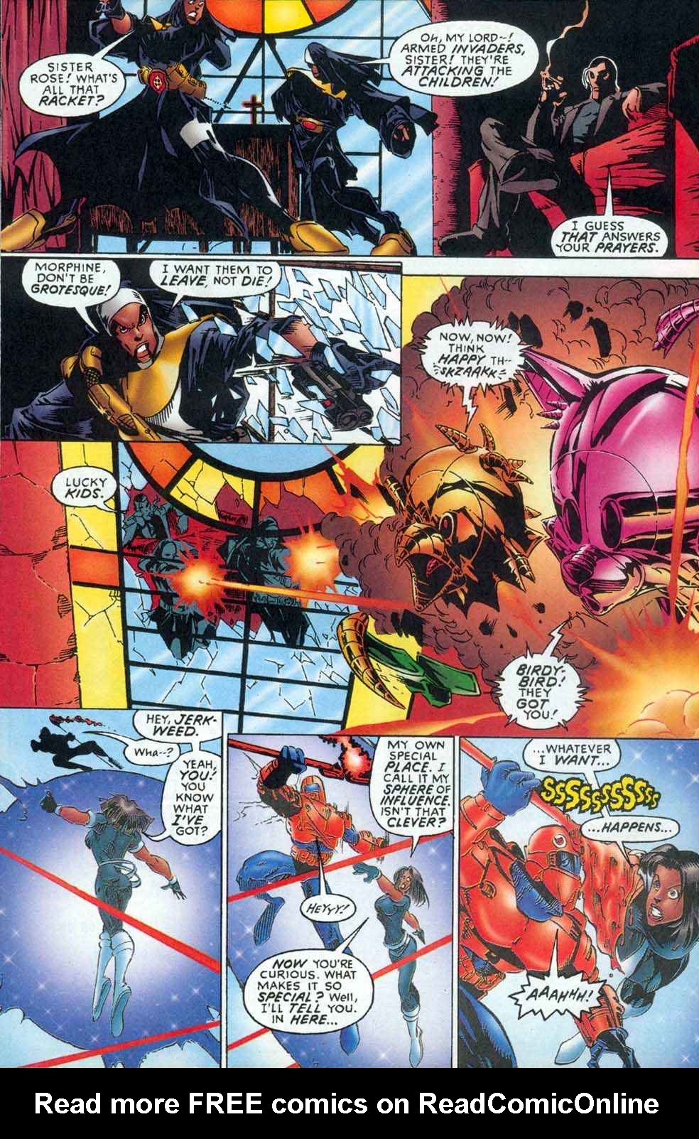 Read online X-Nation 2099 comic -  Issue #2 - 16