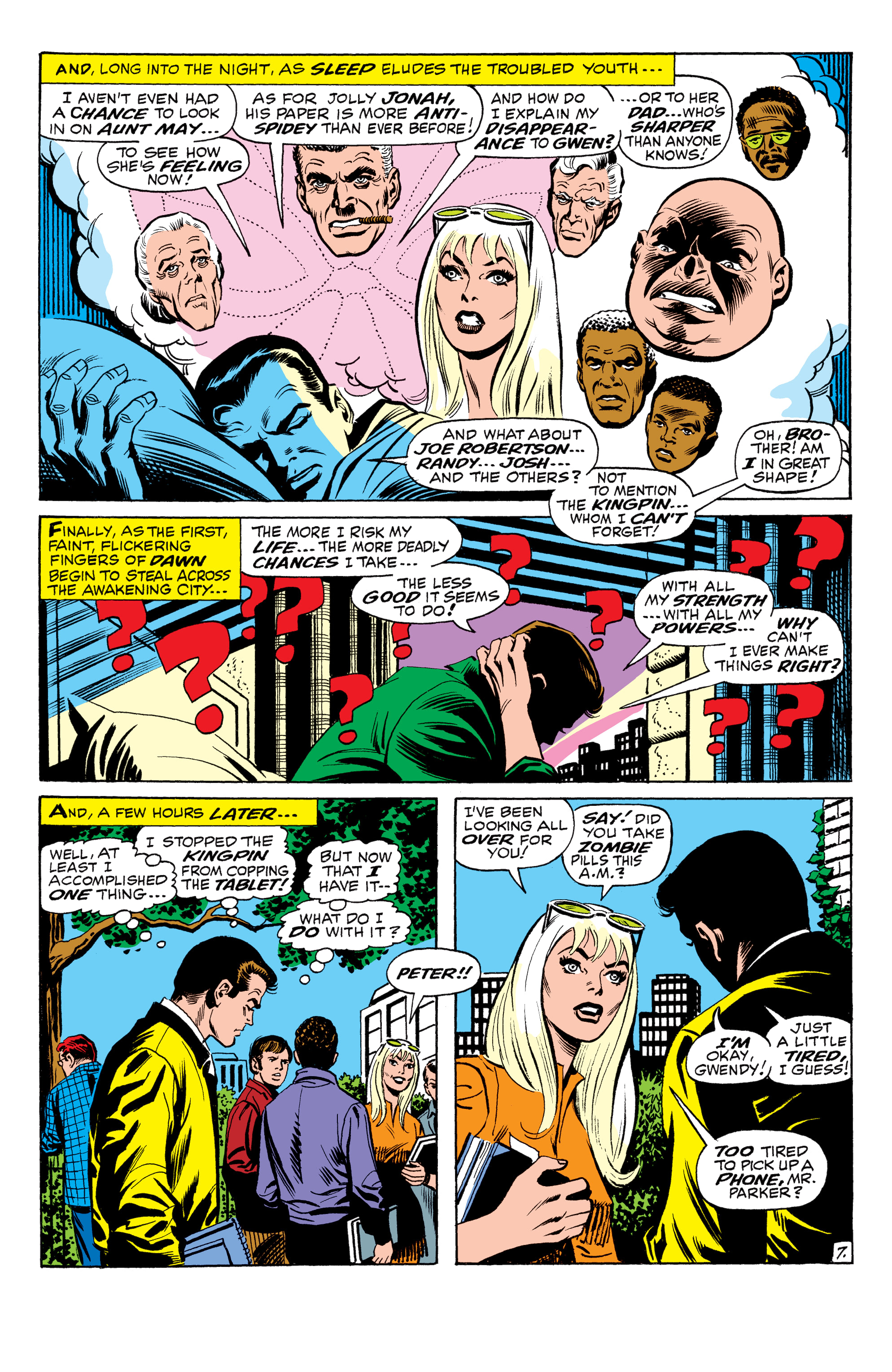 Read online Amazing Spider-Man Epic Collection comic -  Issue # The Secret of the Petrified Tablet (Part 2) - 3