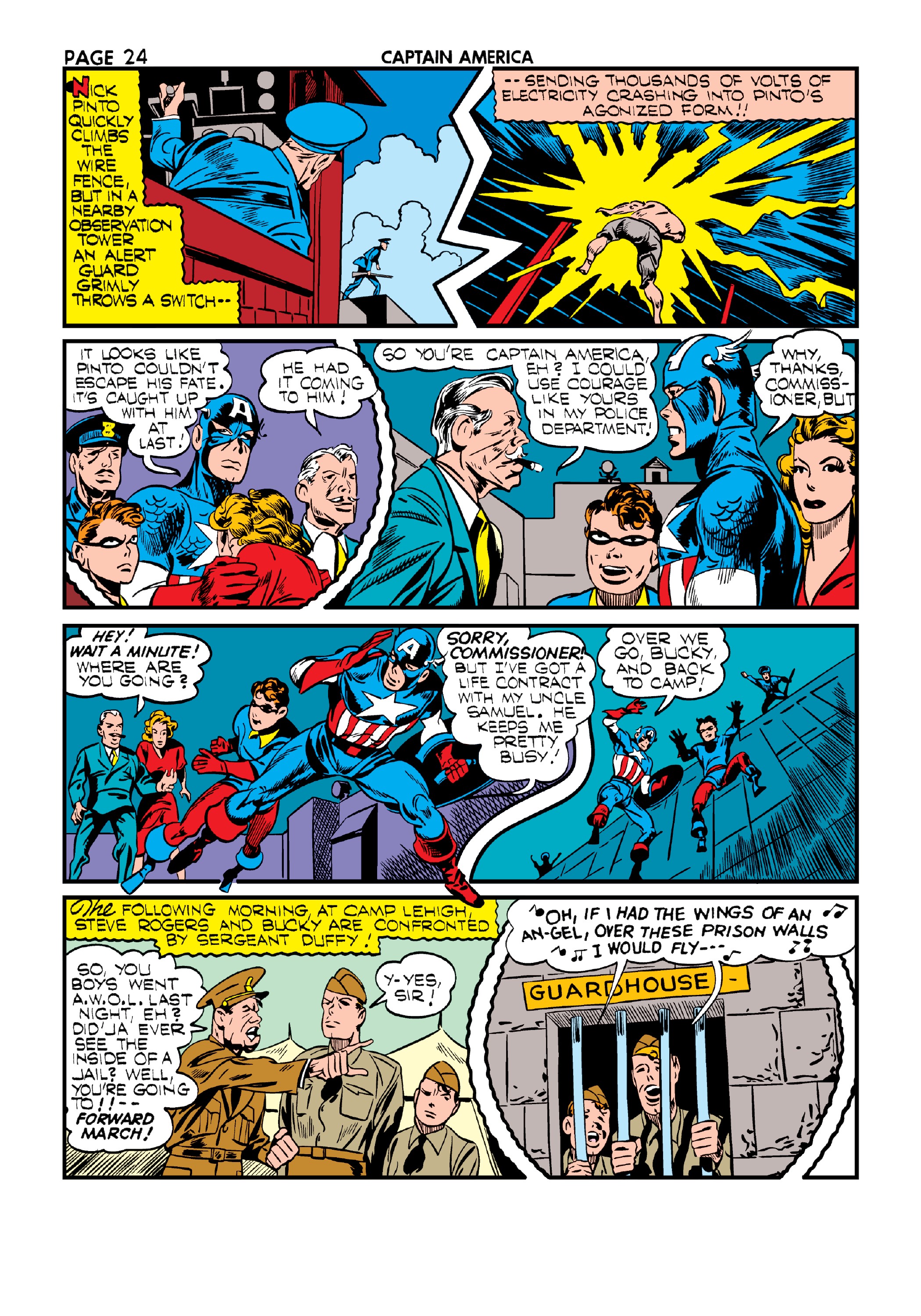 Read online Marvel Masterworks: Golden Age Captain America comic -  Issue # TPB 3 (Part 1) - 33