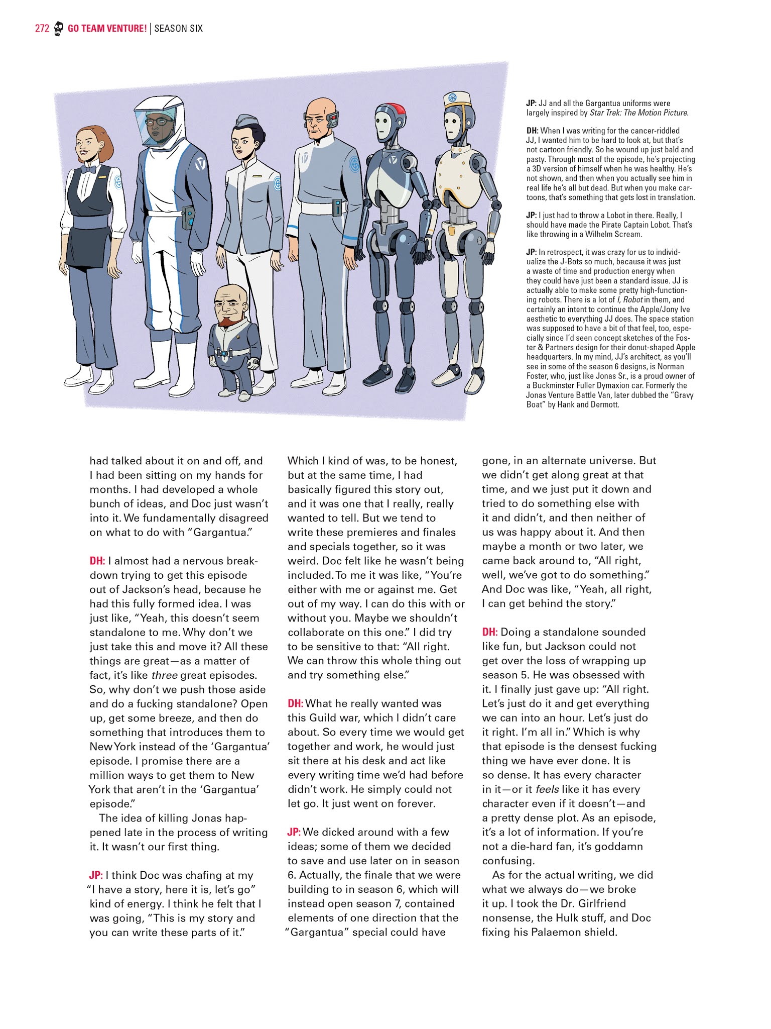 Read online Go Team Venture!: The Art and Making of The Venture Bros. comic -  Issue # TPB (Part 3) - 71