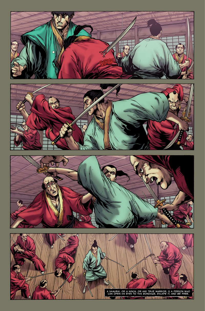 Read online Samurai's Blood comic -  Issue #6 - 14