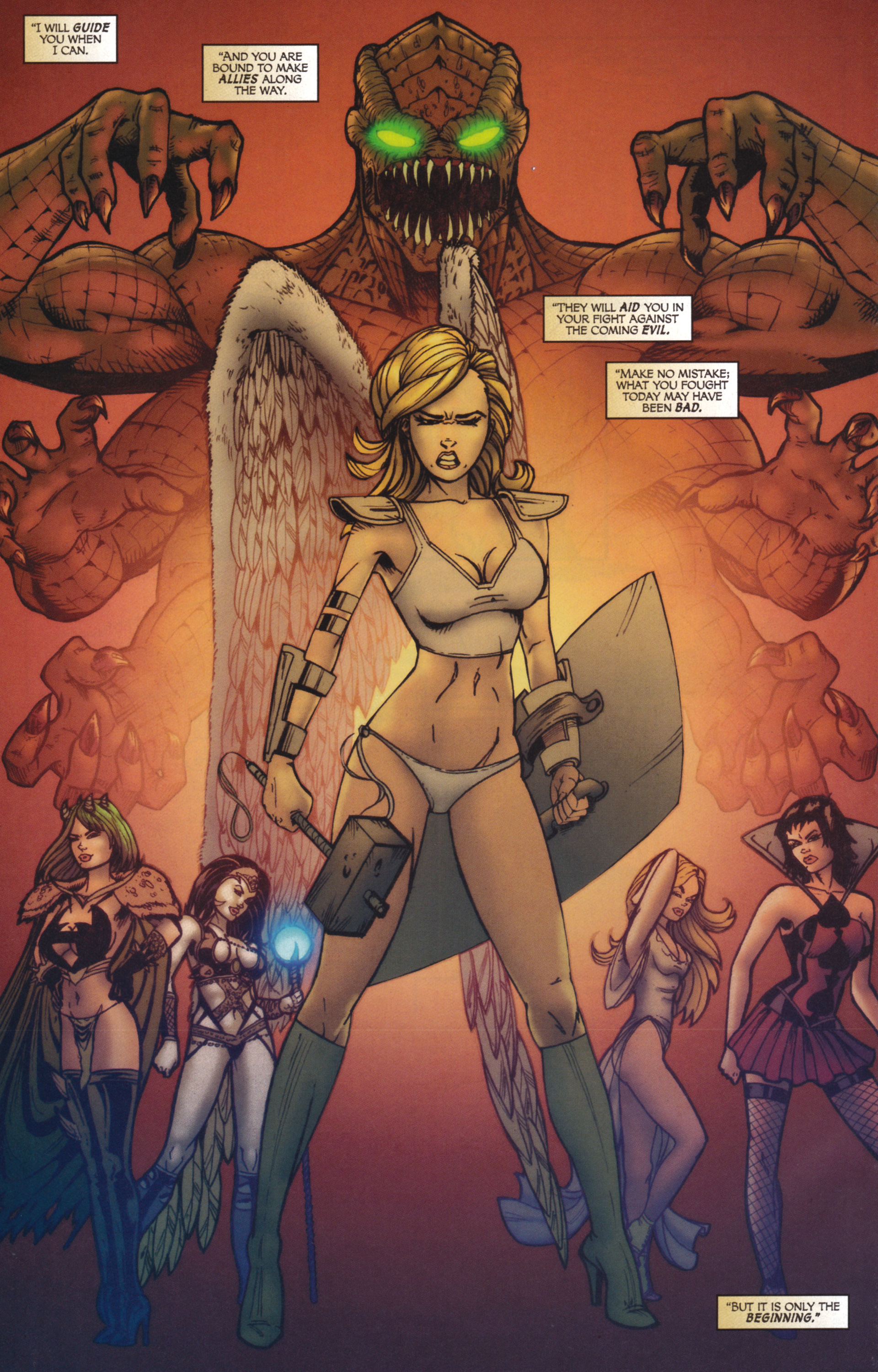 Read online Grimm Fairy Tales: Angel One-Shot comic -  Issue # Full - 36