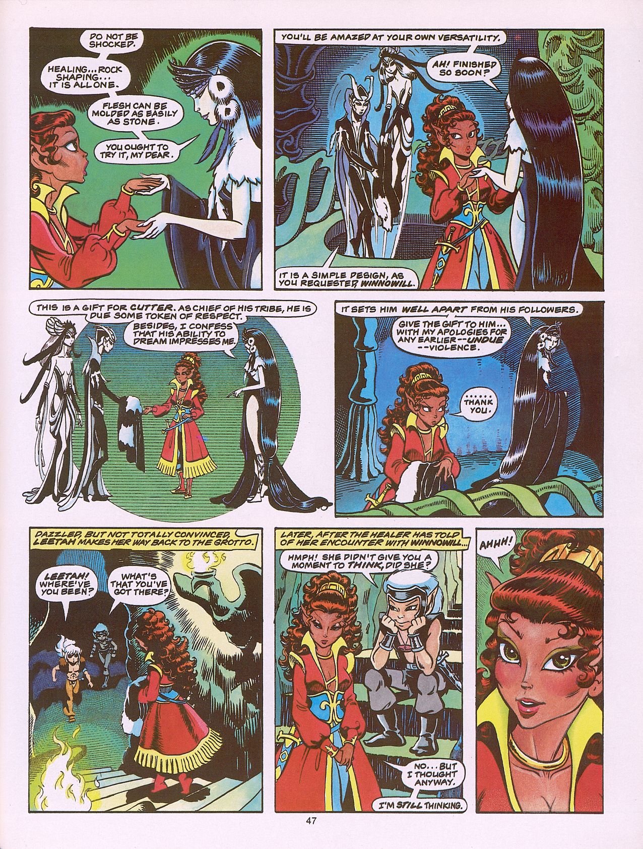 Read online ElfQuest (Starblaze Edition) comic -  Issue # TPB 3 - 55