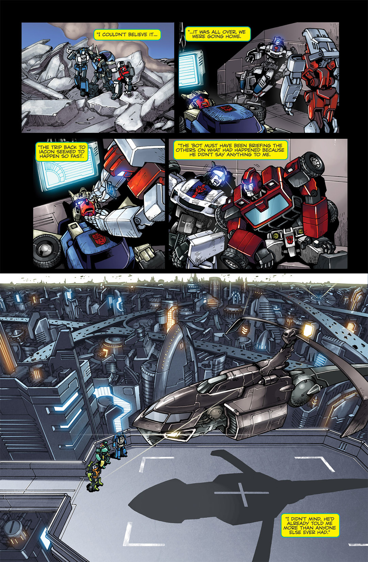 Read online Transformers Spotlight: Jazz comic -  Issue # Full - 21