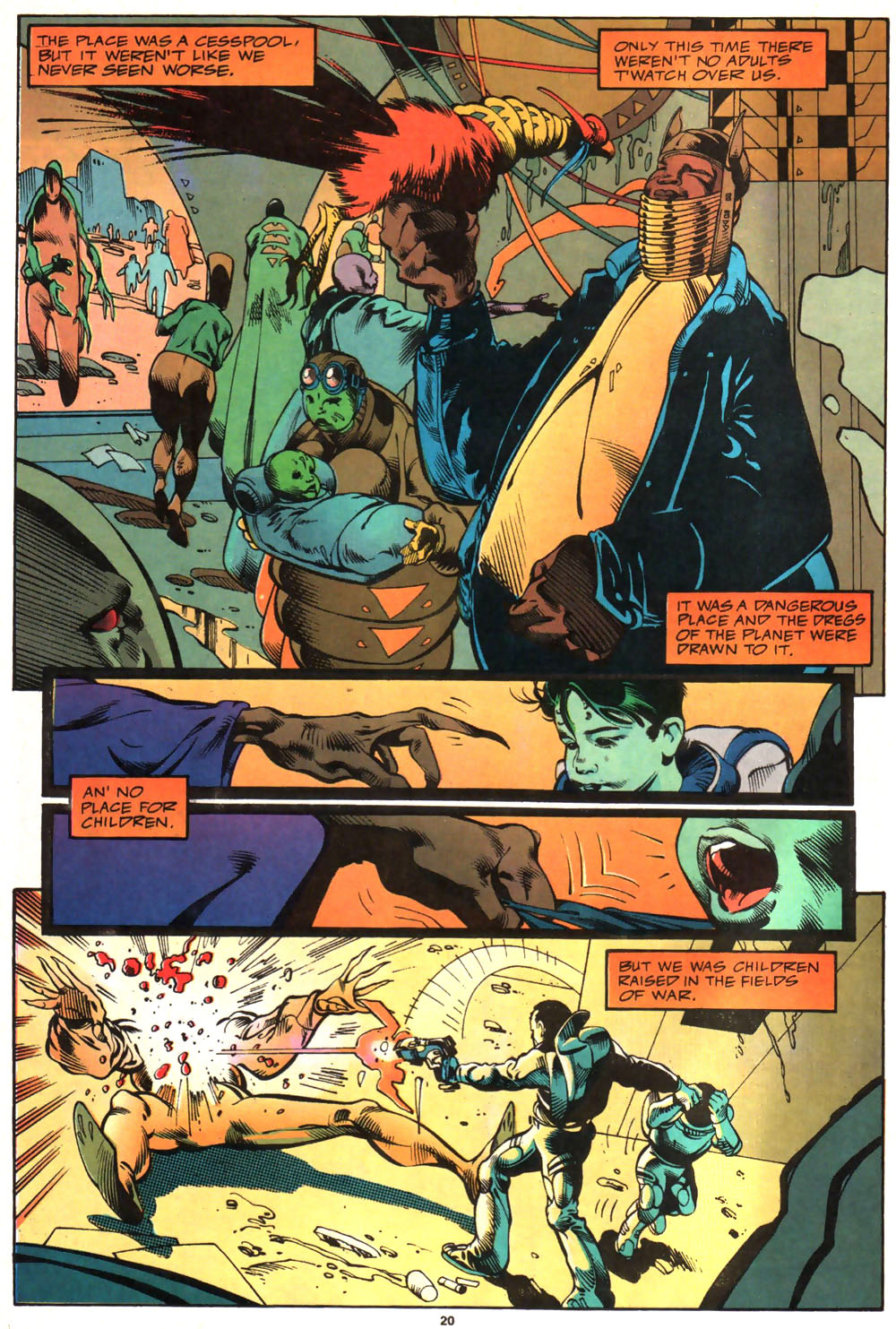 Read online Alien Legion (1987) comic -  Issue #17 - 22