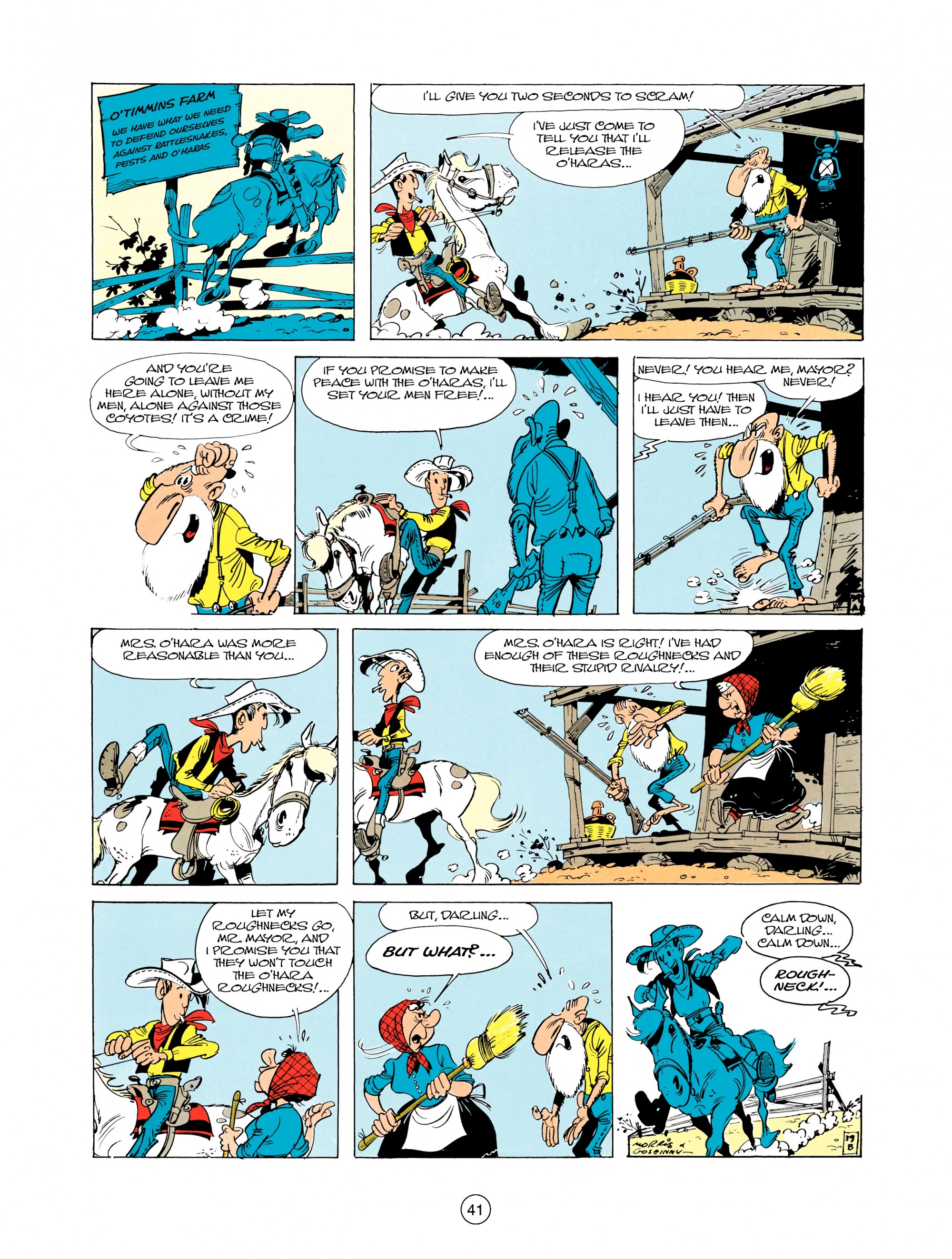 Read online A Lucky Luke Adventure comic -  Issue #12 - 41