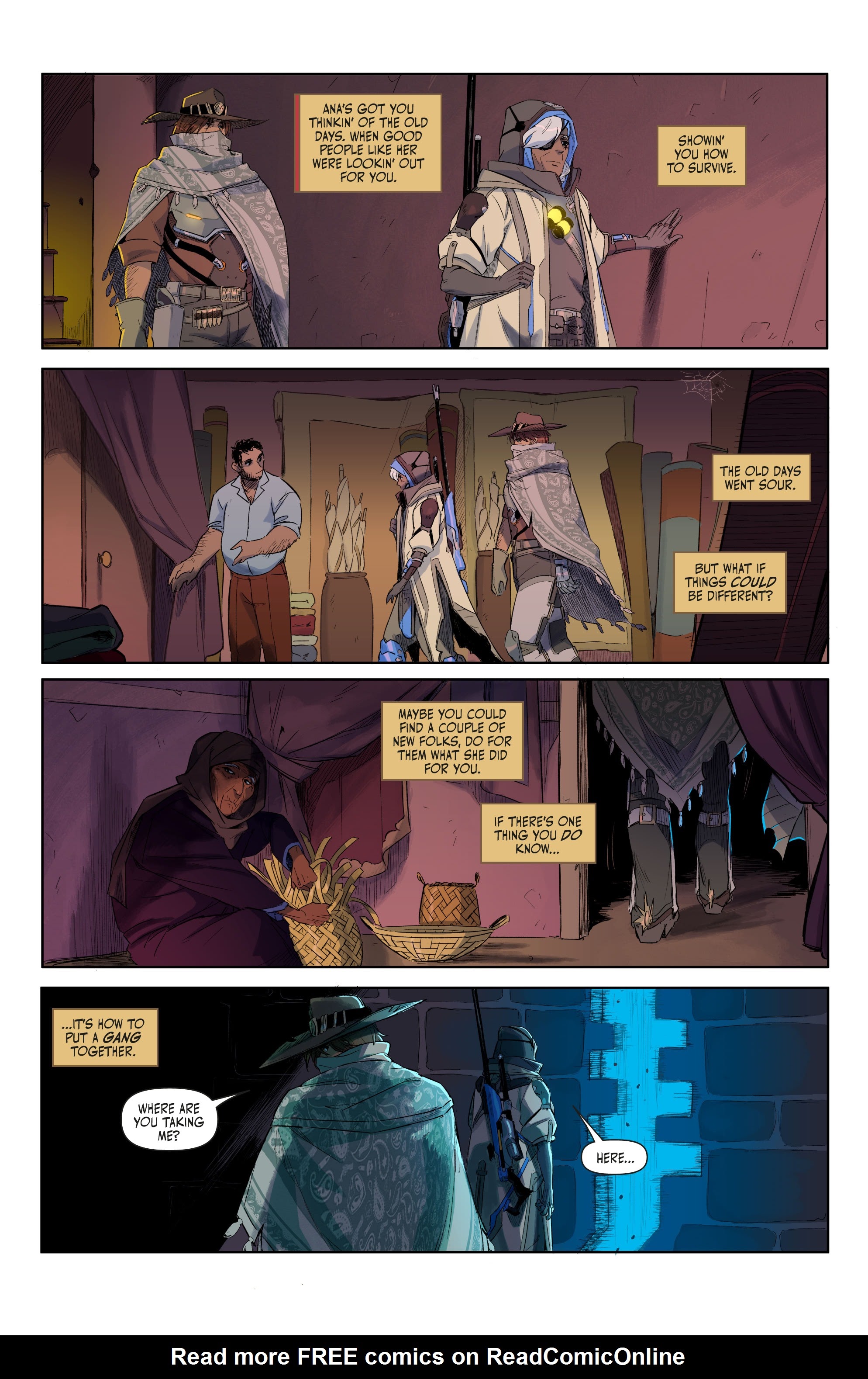 Read online Overwatch: New Blood comic -  Issue #1 - 16