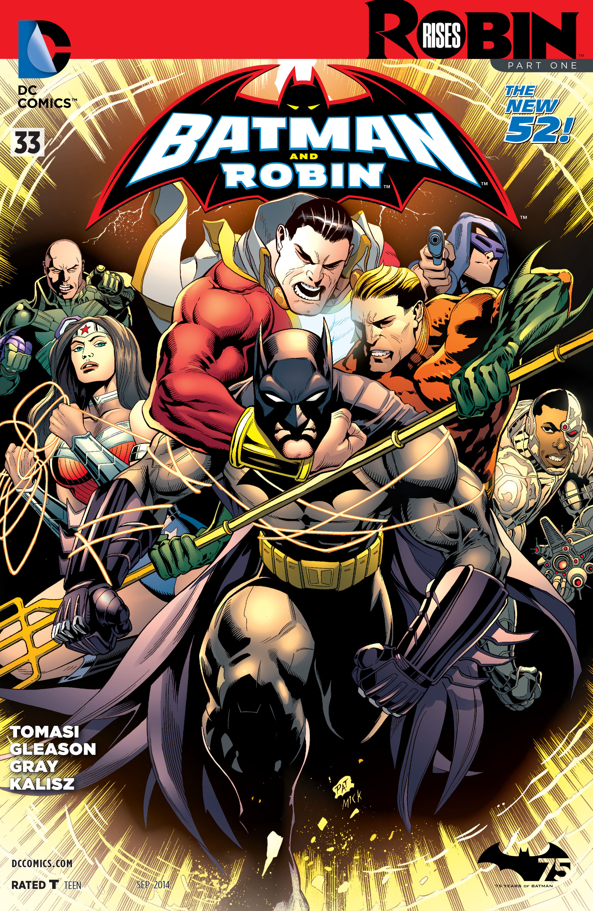 Read online Batman and Robin (2011) comic -  Issue #33 - 1