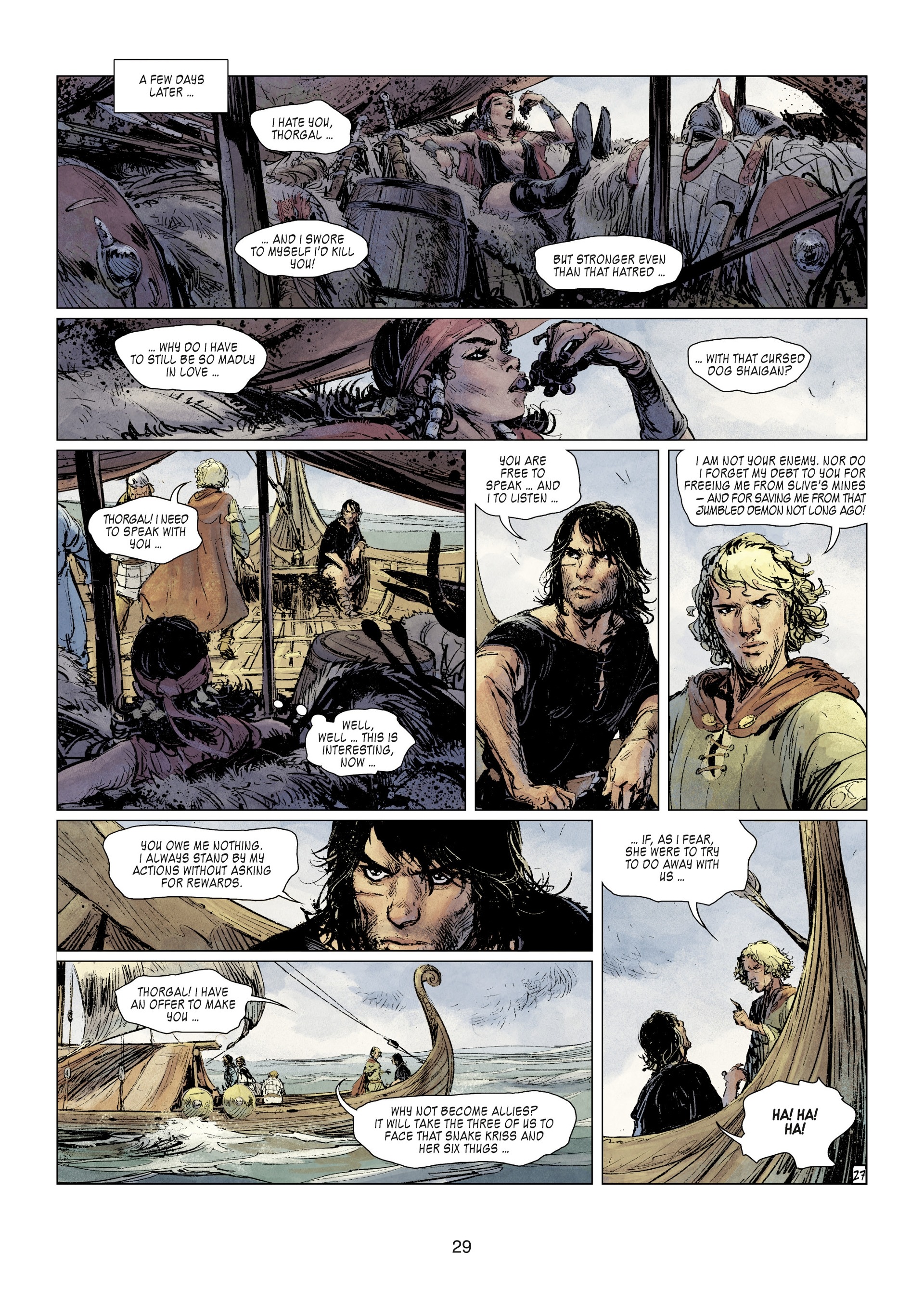 Read online Thorgal comic -  Issue #31 - 31
