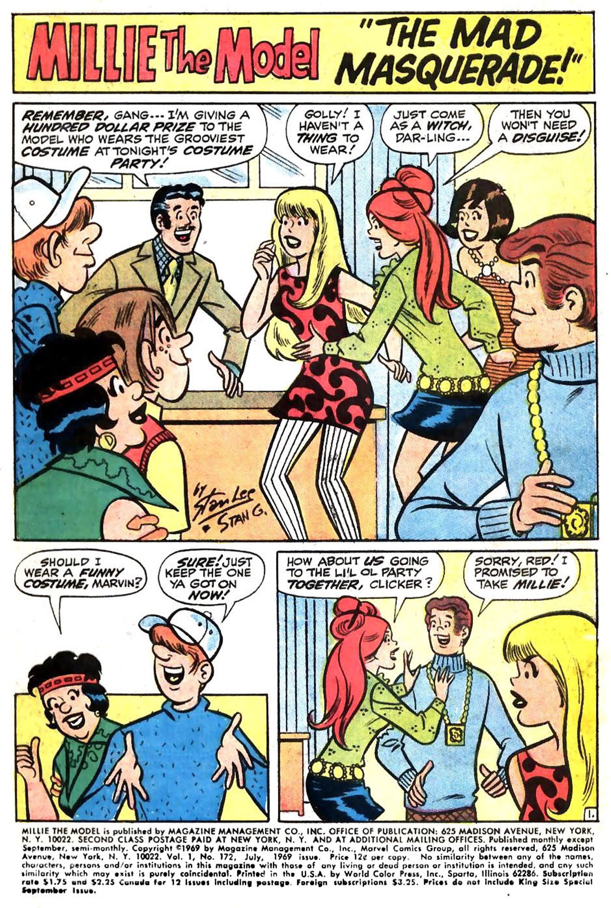 Read online Millie the Model comic -  Issue #172 - 3