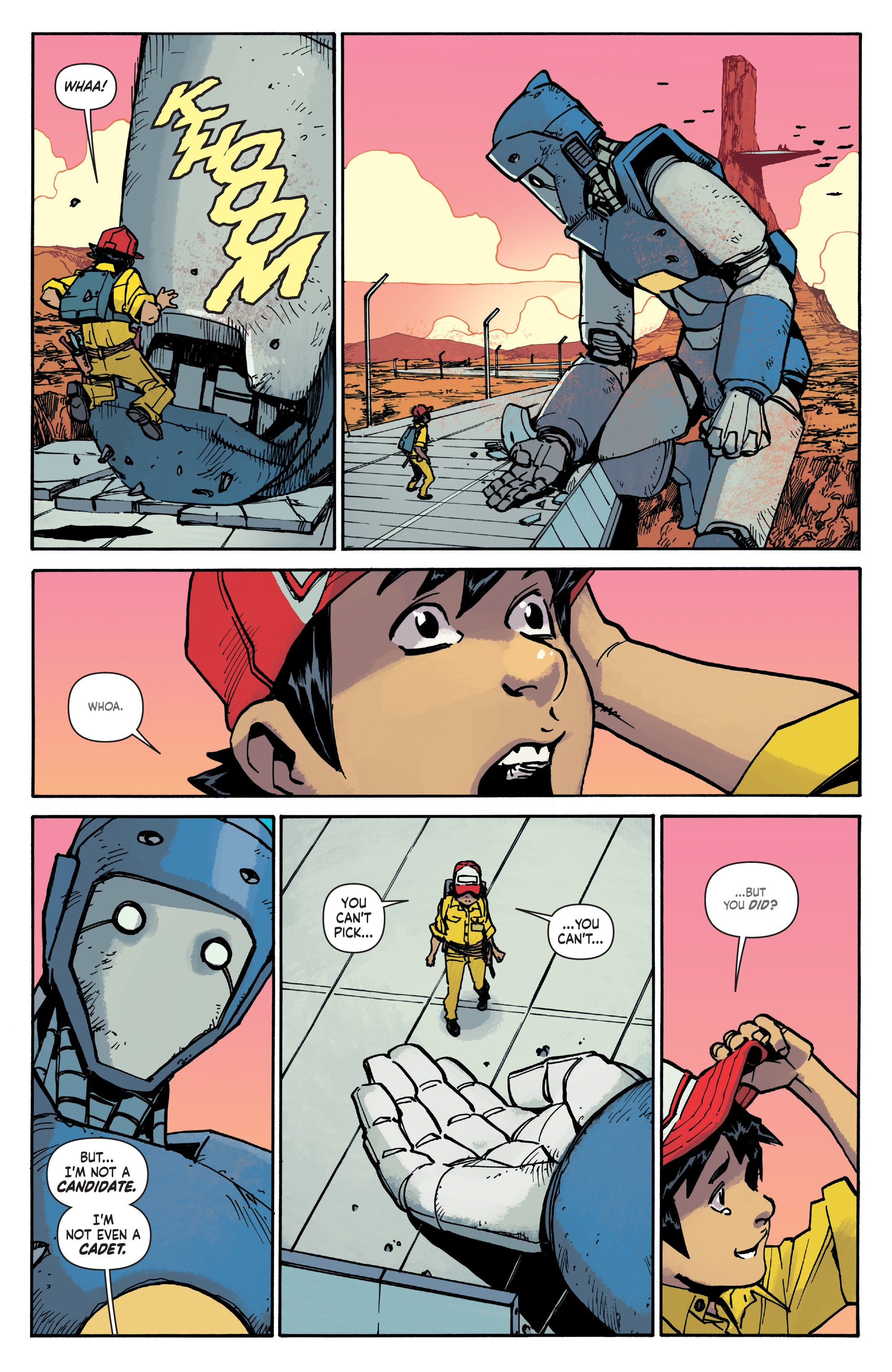 Read online Mech Cadet Yu comic -  Issue # _TPB 1 - 20