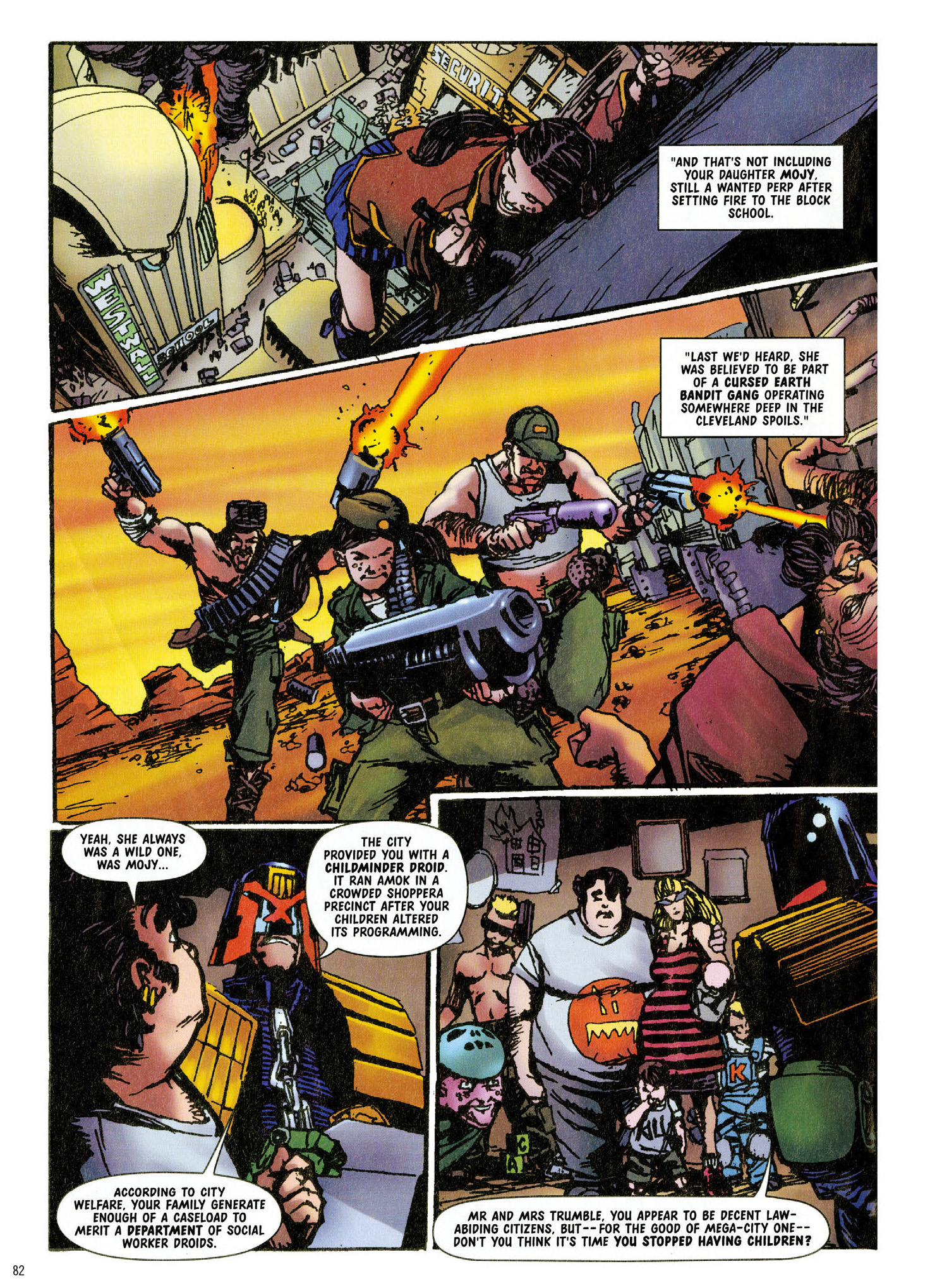 Read online Judge Dredd: The Complete Case Files comic -  Issue # TPB 34 (Part 1) - 84