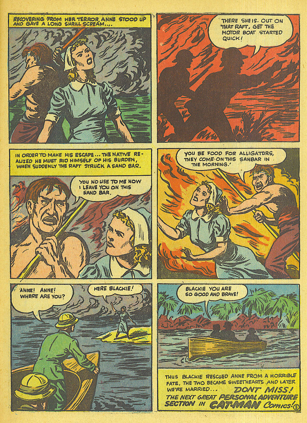 Read online Cat-Man Comics comic -  Issue #18 - 52