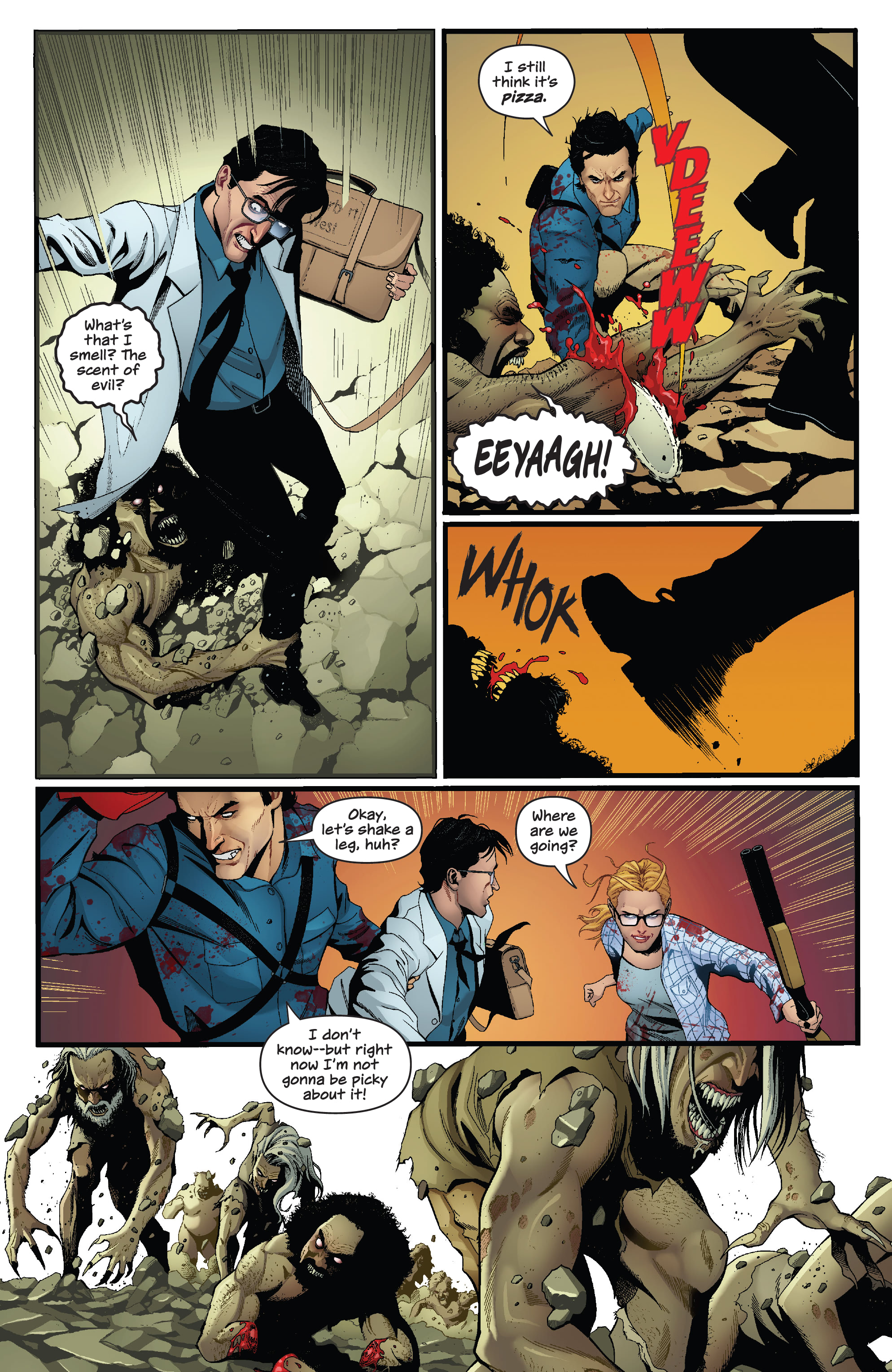 Read online Army of Darkness Vs. Reanimator: Necronomicon Rising comic -  Issue #3 - 16