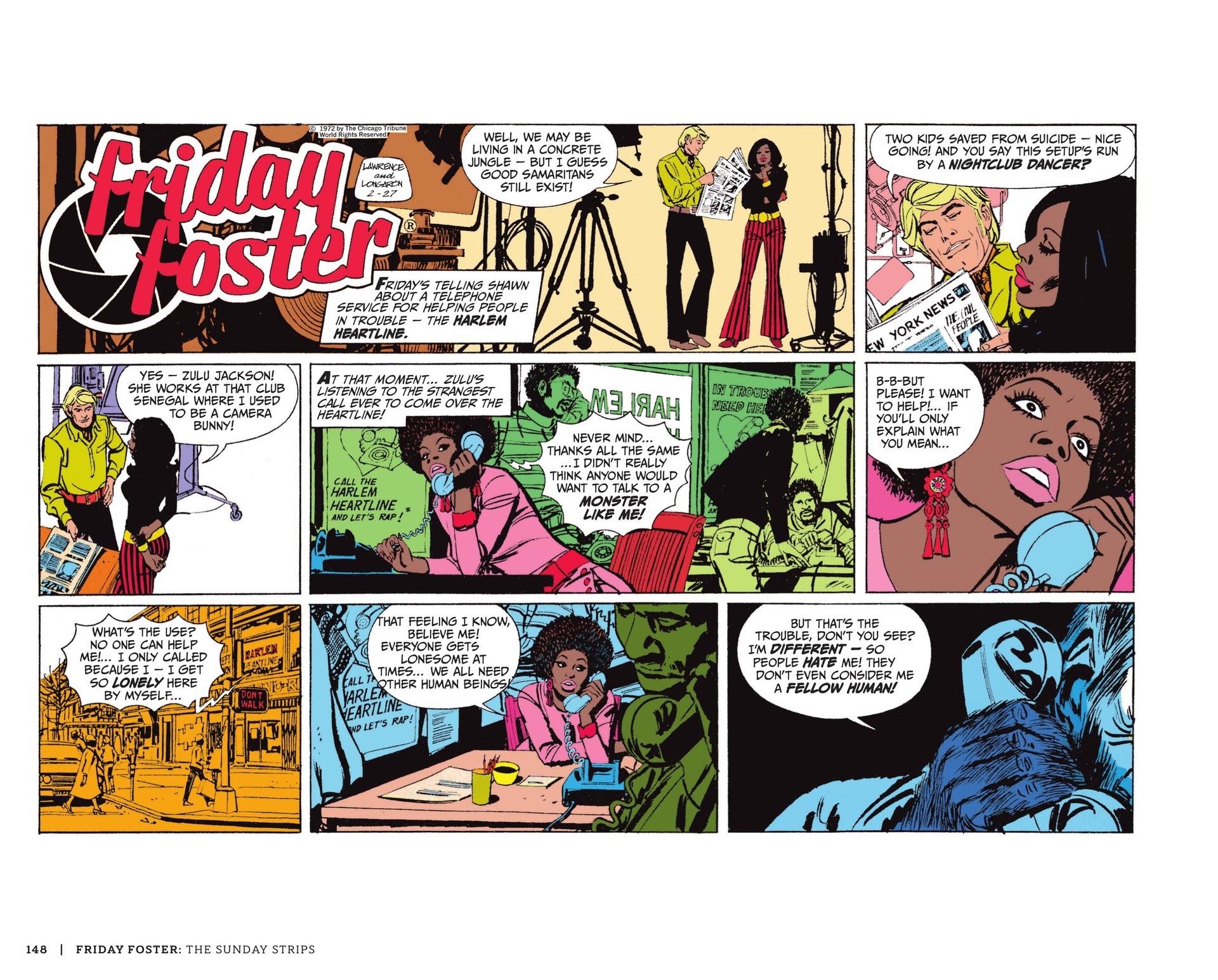 Read online Friday Foster: The Sunday Strips comic -  Issue # TPB (Part 2) - 49