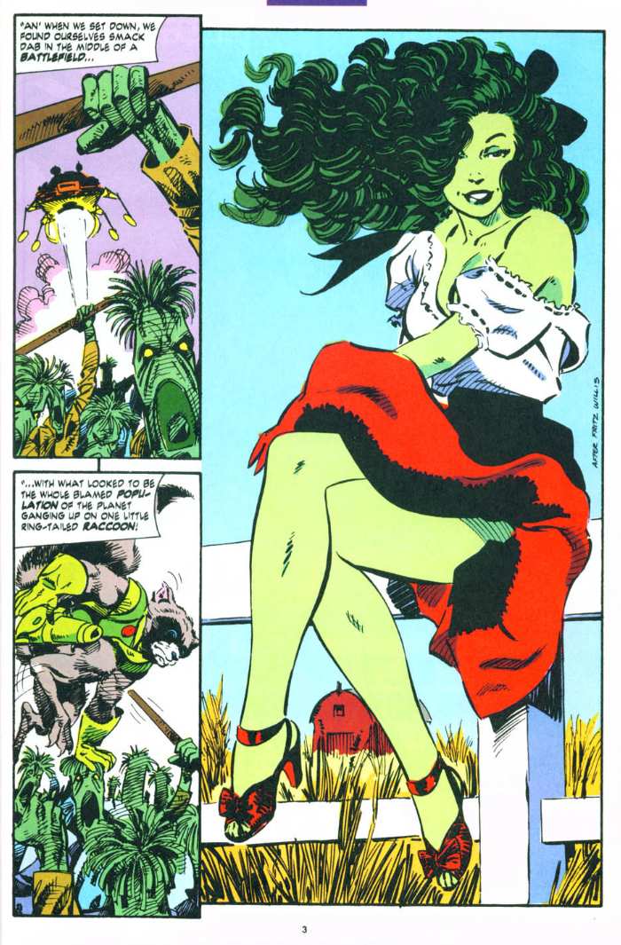 Read online The Sensational She-Hulk comic -  Issue #45 - 4