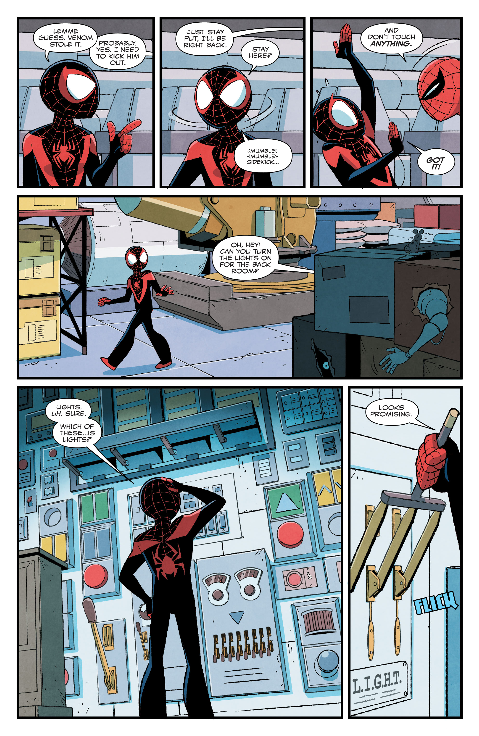 Read online Peter Parker And Miles Morales Spider-Men Double Trouble comic -  Issue #1 - 10