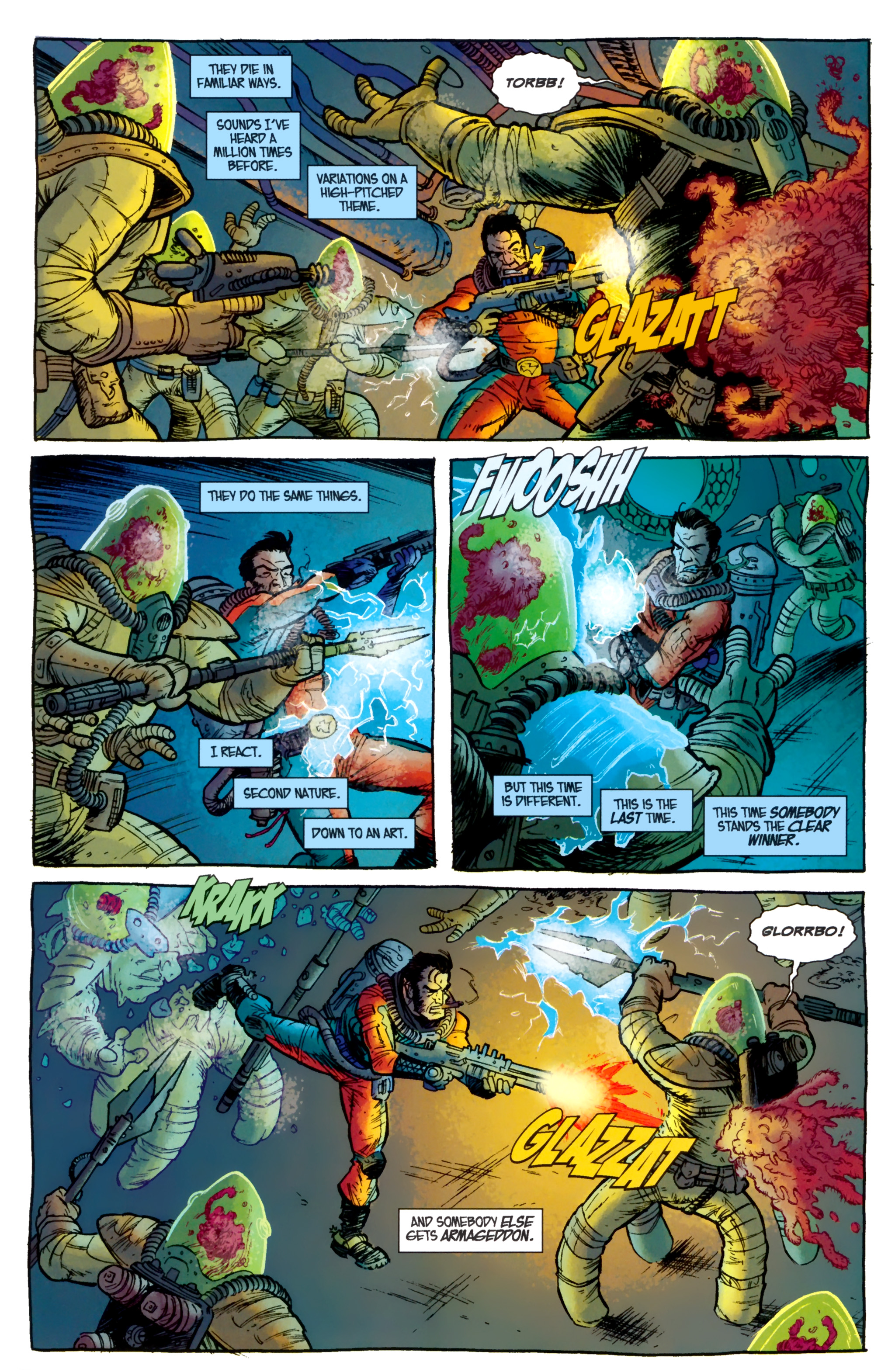 Read online Fear Agent comic -  Issue #27 - 5