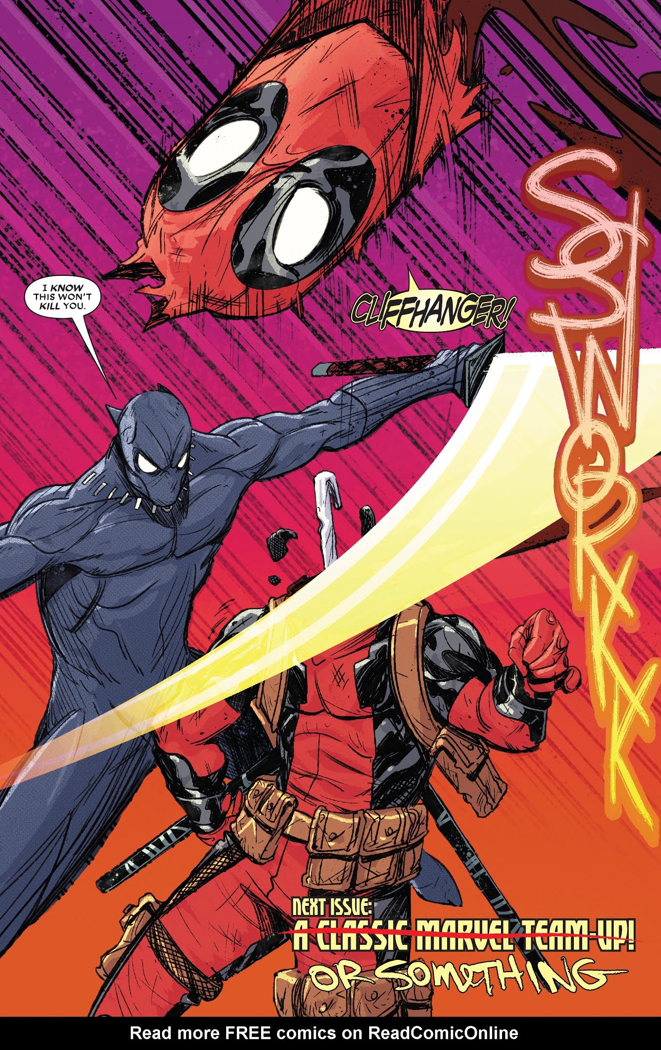Read online Black Panther vs Deadpool comic -  Issue #3 - 23