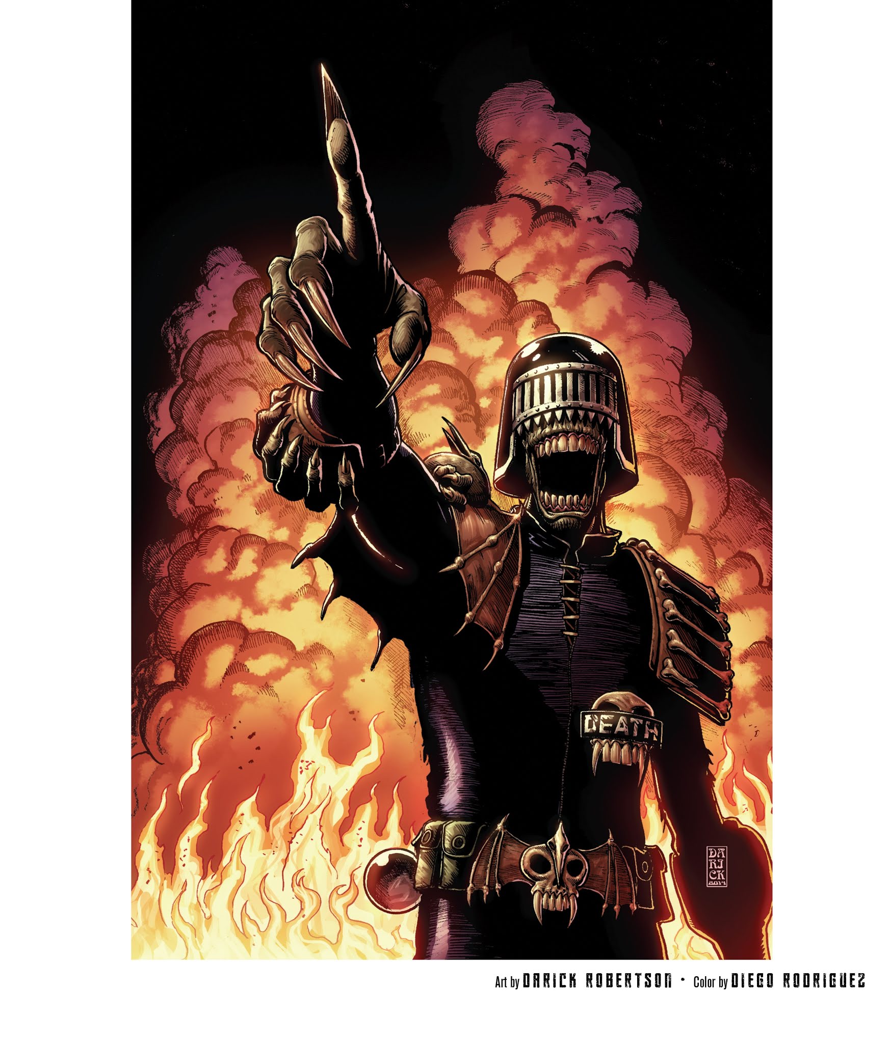Read online Judge Dredd Classics: The Dark Judges comic -  Issue # TPB - 112