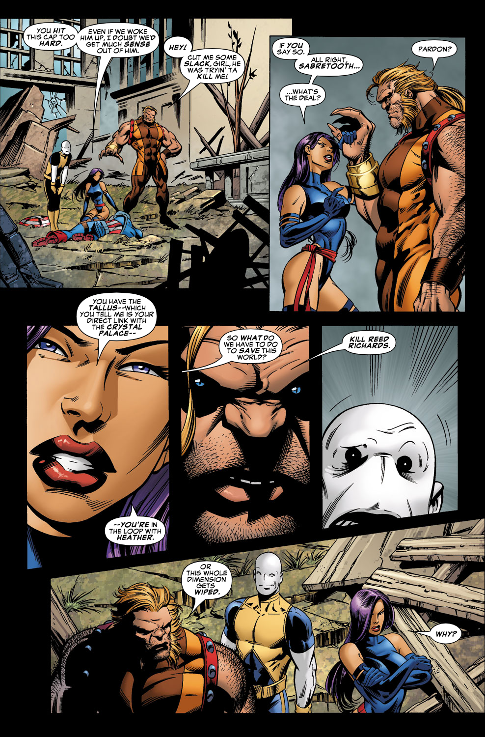 Read online Exiles (2001) comic -  Issue #92 - 13