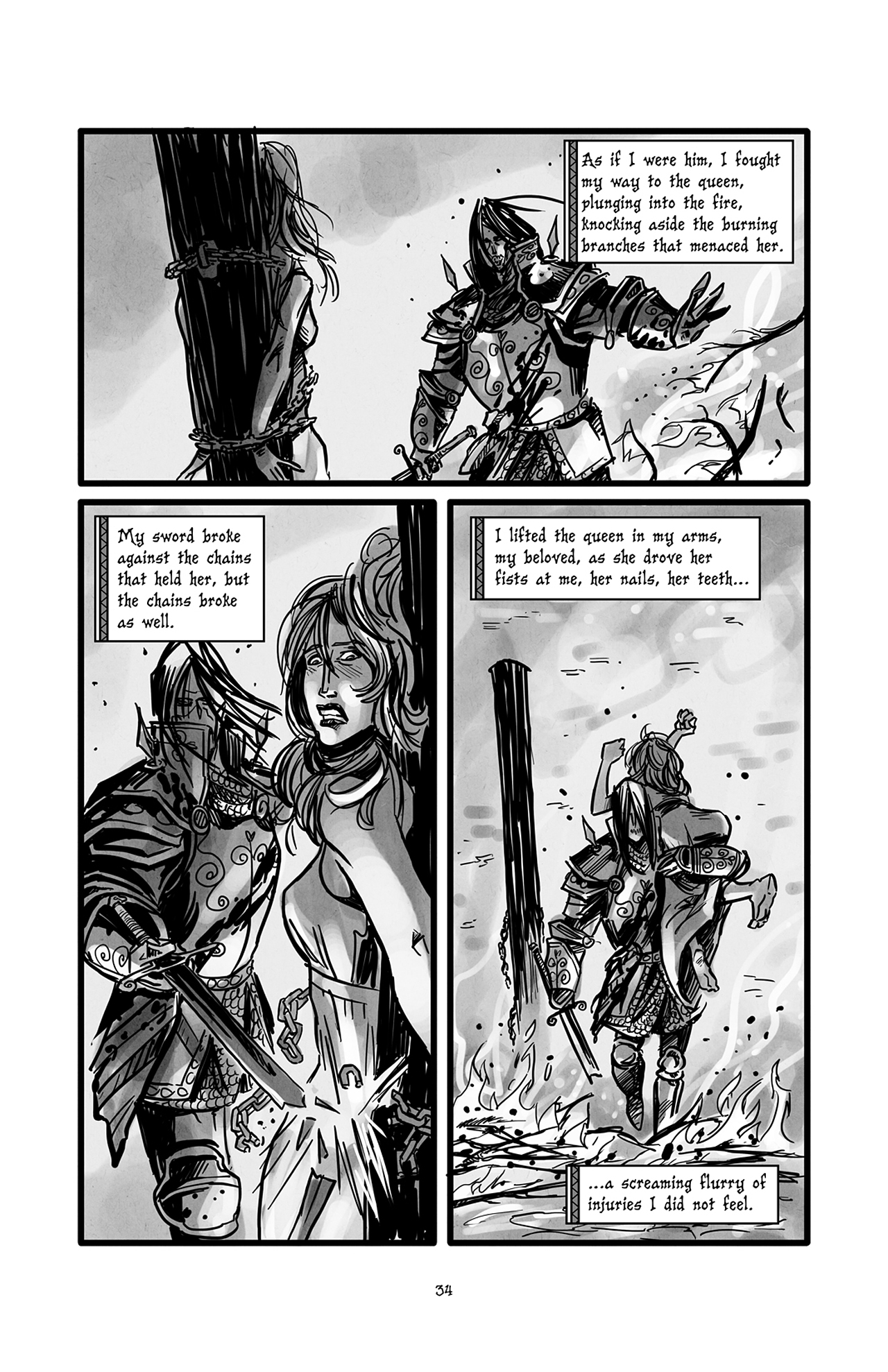 Read online Knights of the Living Dead comic -  Issue #2 - 17