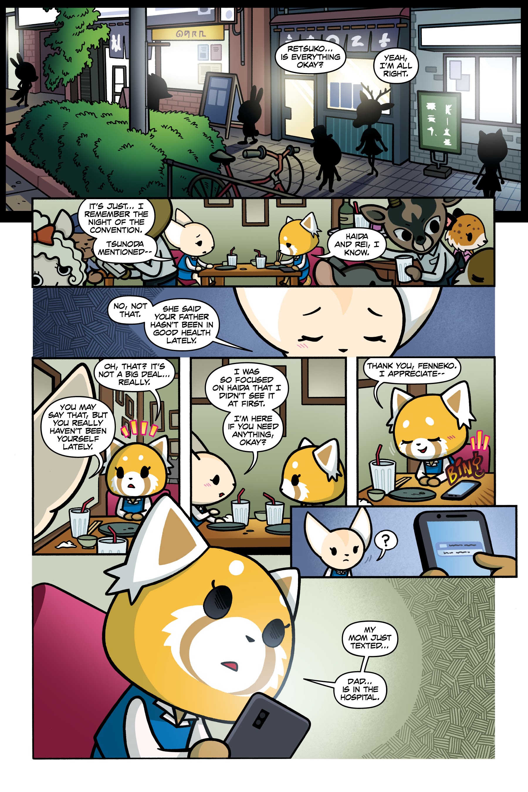 Read online Aggretsuko: Little Rei of Sunshine comic -  Issue # TPB - 53