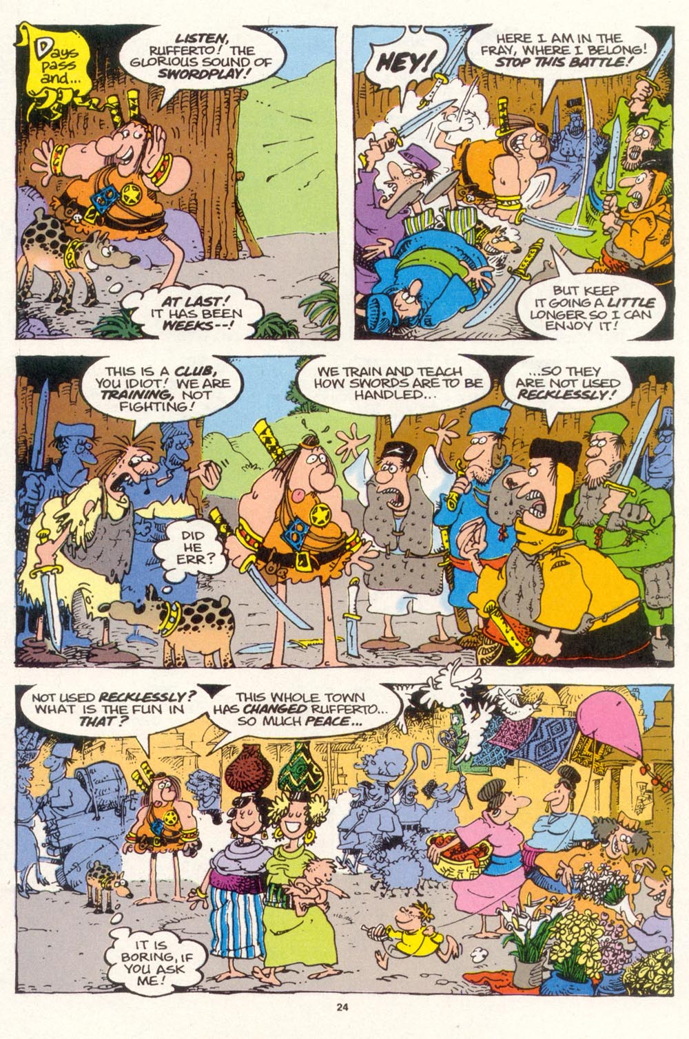 Read online Sergio Aragonés Groo the Wanderer comic -  Issue #120 - 26