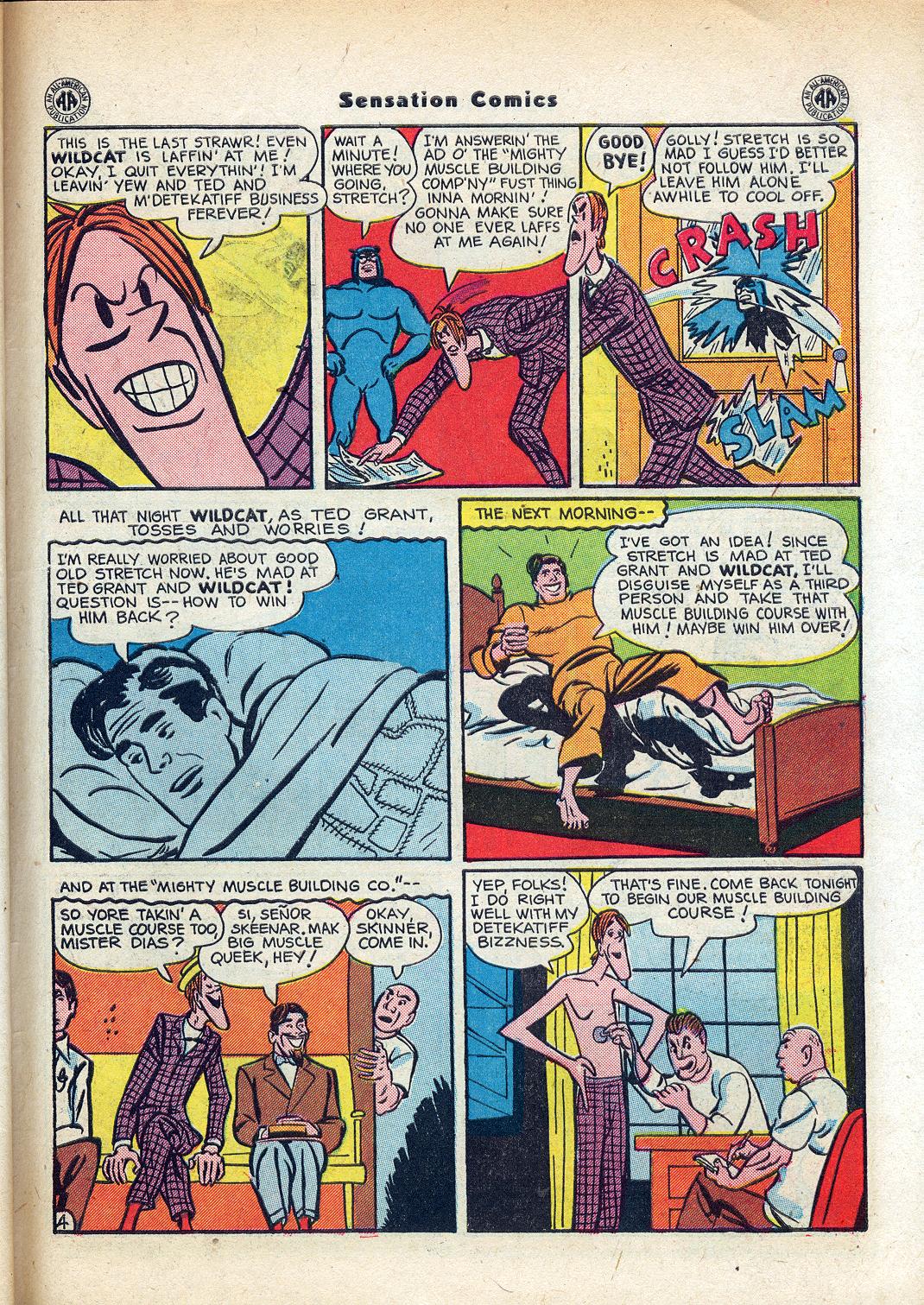 Read online Sensation (Mystery) Comics comic -  Issue #45 - 45