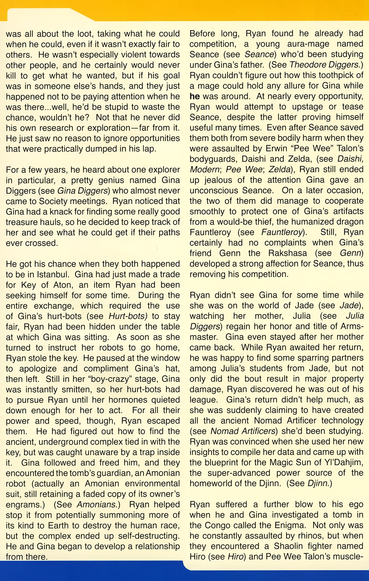 Read online Gold Digger Sourcebook: The Official Handbook of the GD Universe comic -  Issue #12 - 6