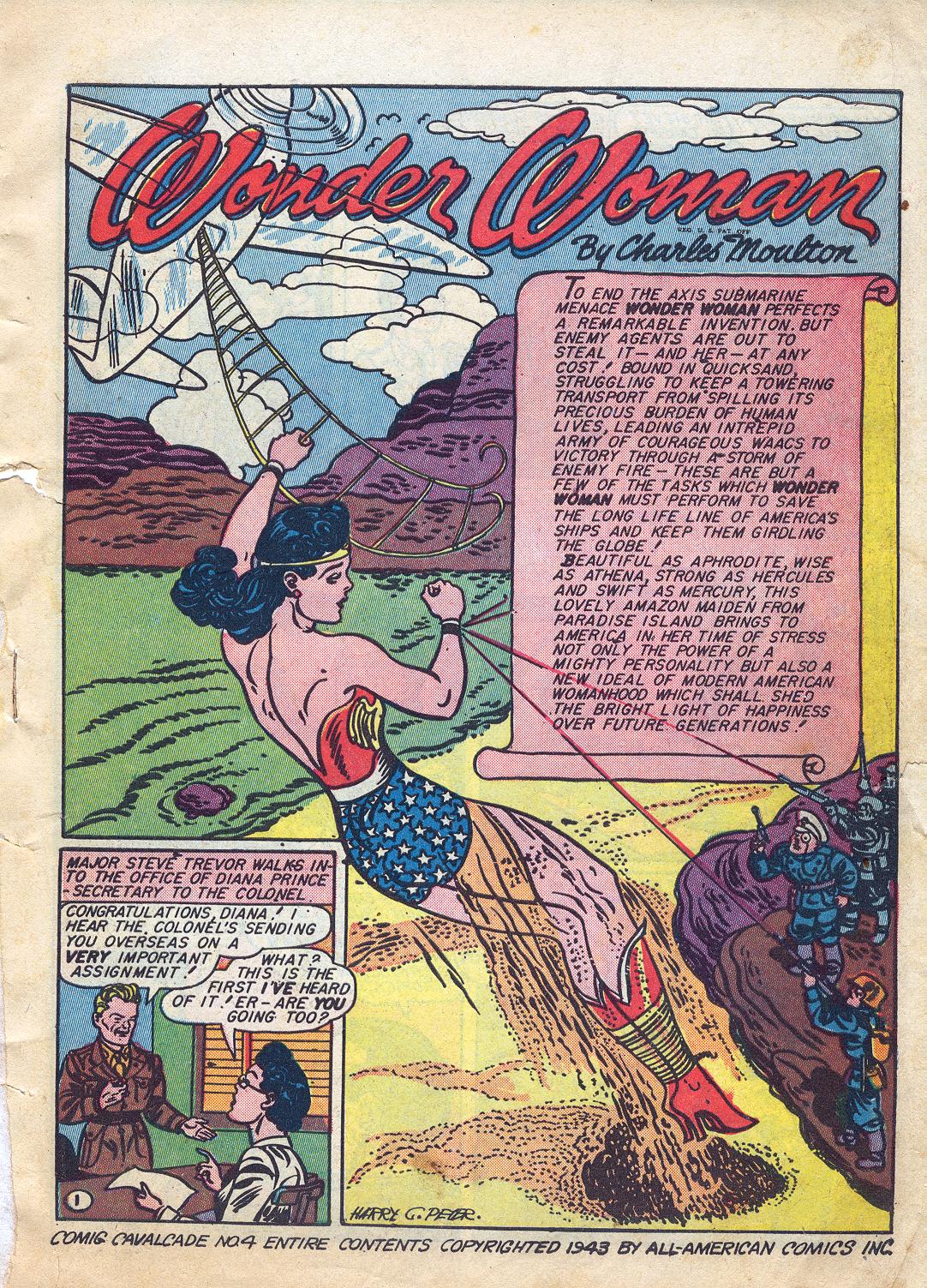 Read online Comic Cavalcade comic -  Issue #4 - 4