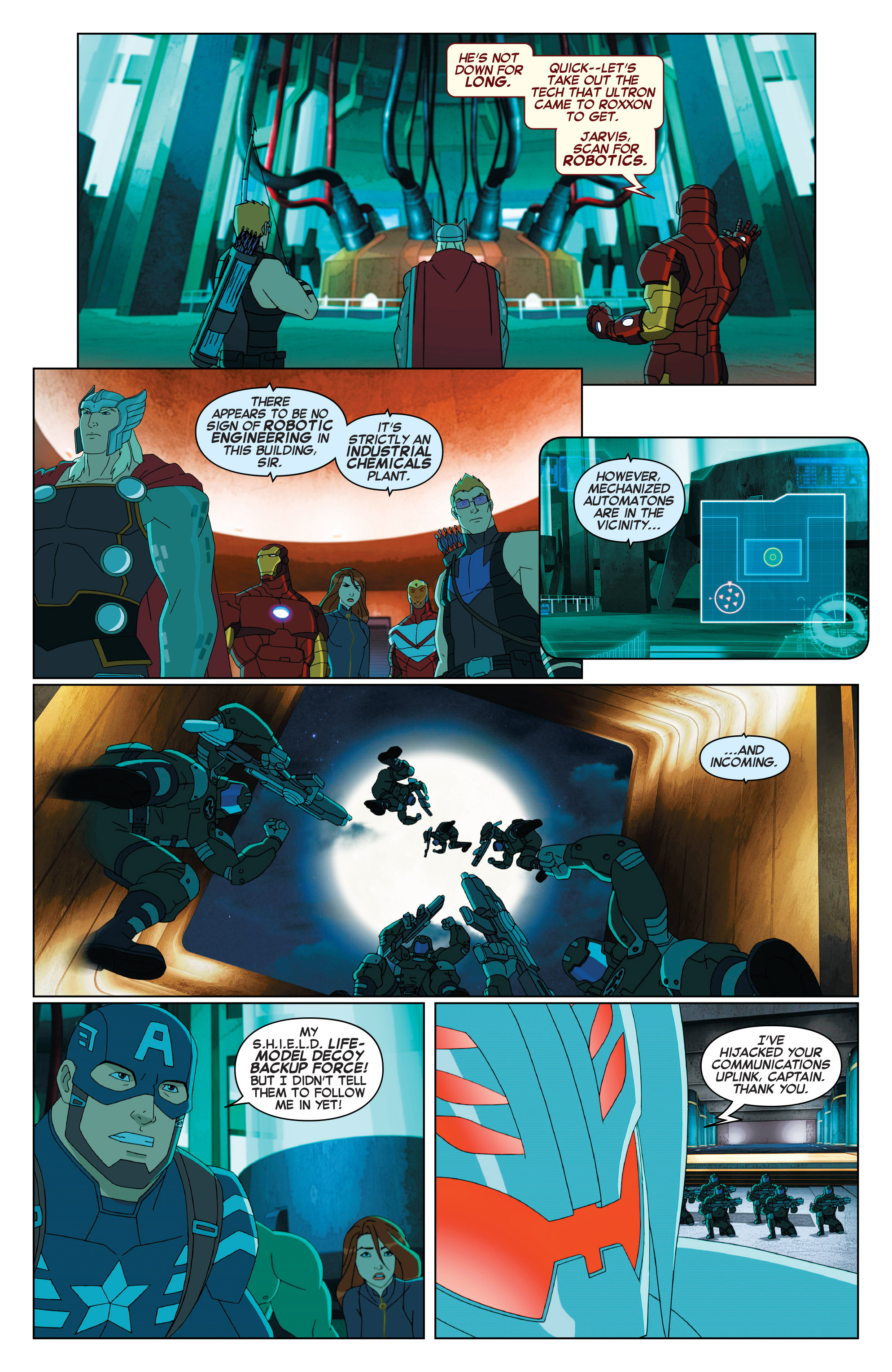 Read online Marvel Universe Avengers Assemble: Civil War comic -  Issue #2 - 8