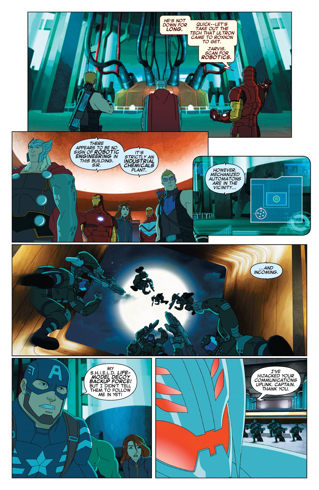 Marvel Universe Avengers Assemble: Civil War issue 2 - Page 8