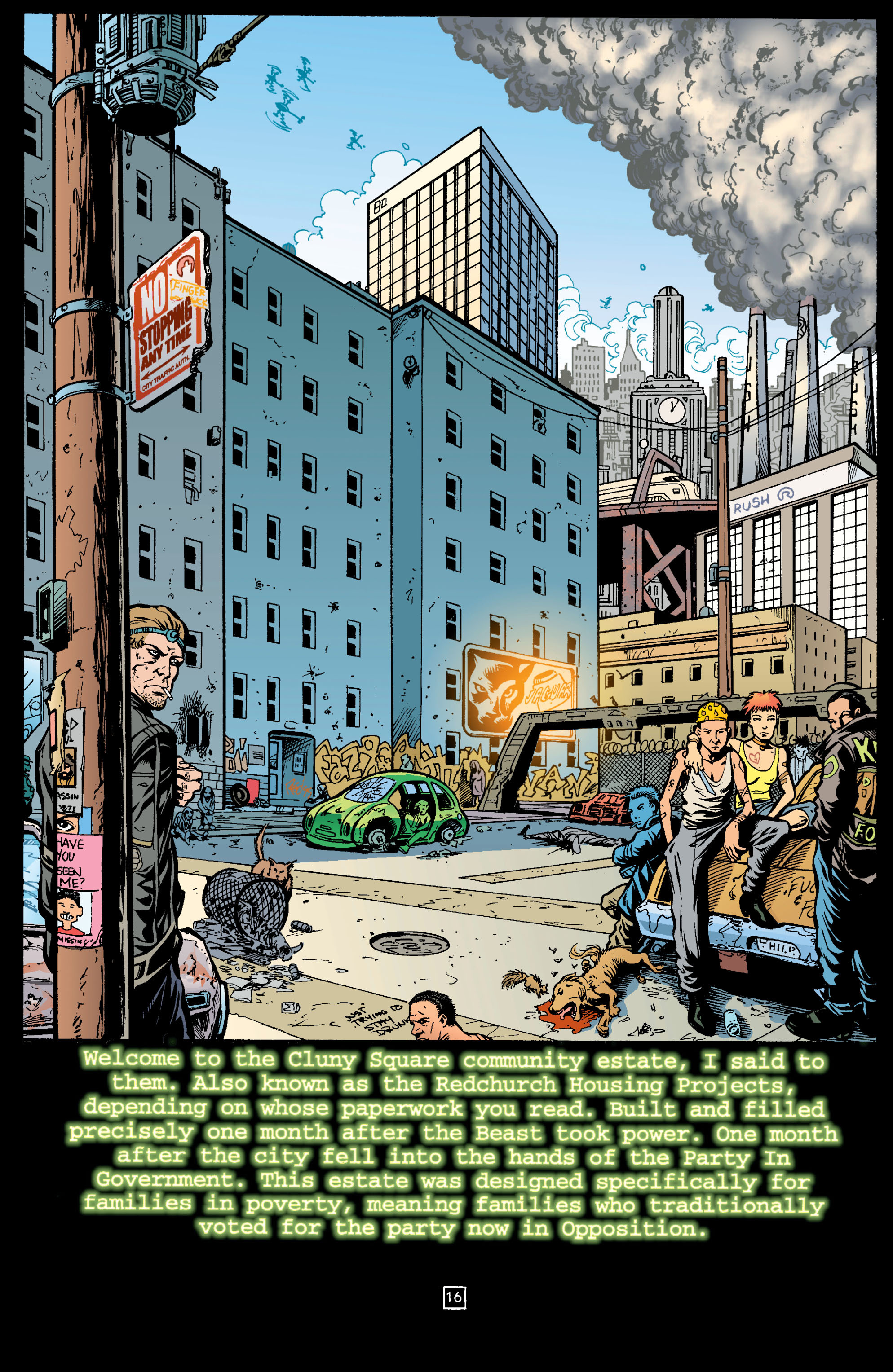 Read online Transmetropolitan comic -  Issue #16 - 17