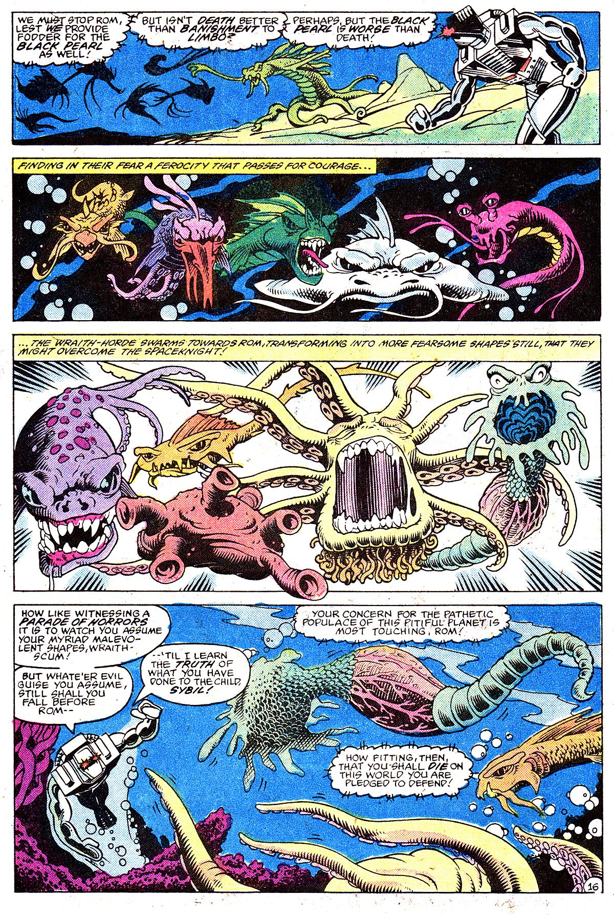 Read online ROM (1979) comic -  Issue #34 - 17