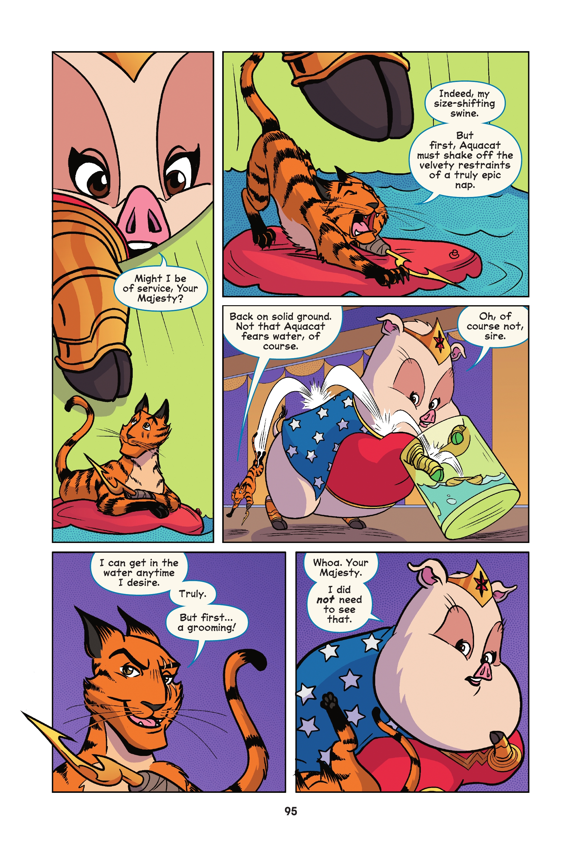 Read online DC League of Super-Pets: The Great Mxy-Up comic -  Issue # TPB (Part 1) - 93