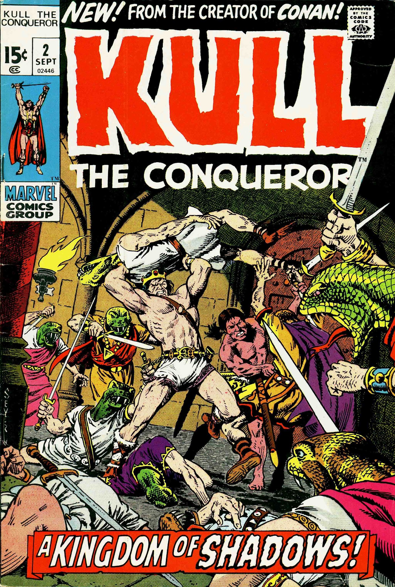 Read online Kull, the Conqueror (1971) comic -  Issue #2 - 1
