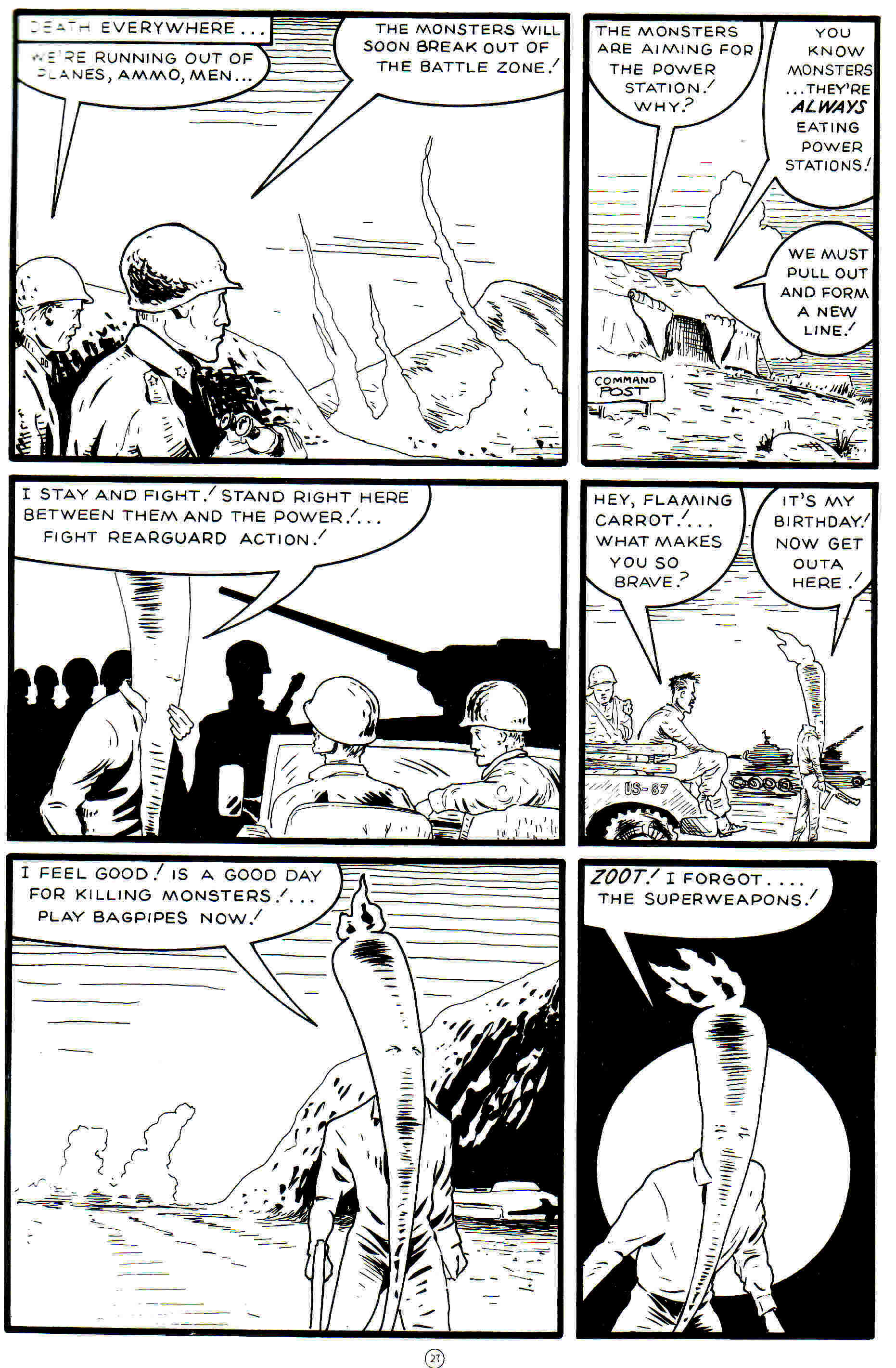 Read online Flaming Carrot Comics (1984) comic -  Issue #15 - 28