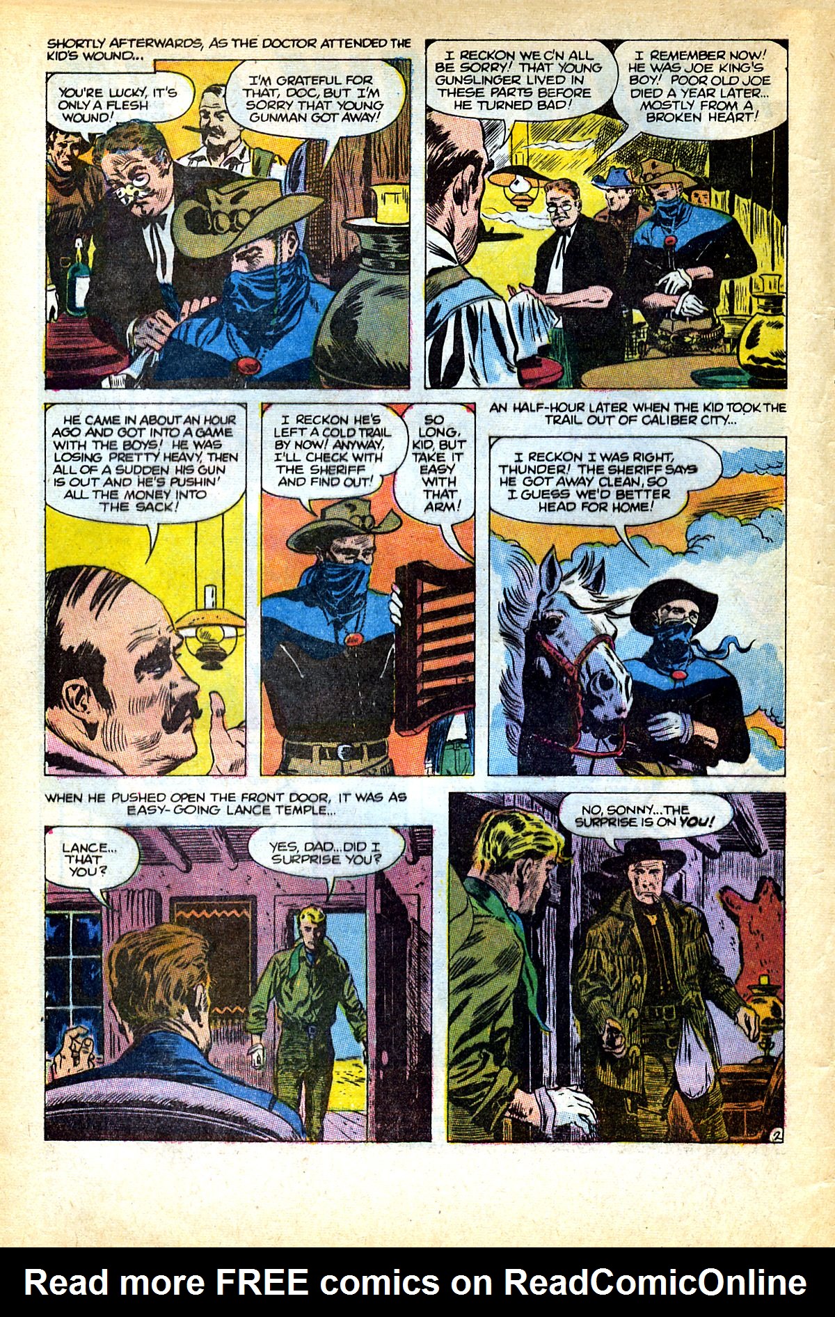 Read online The Outlaw Kid (1970) comic -  Issue #3 - 4