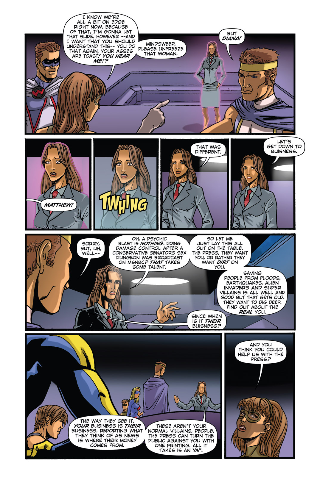 Read online Paparazzi comic -  Issue #3 - 14