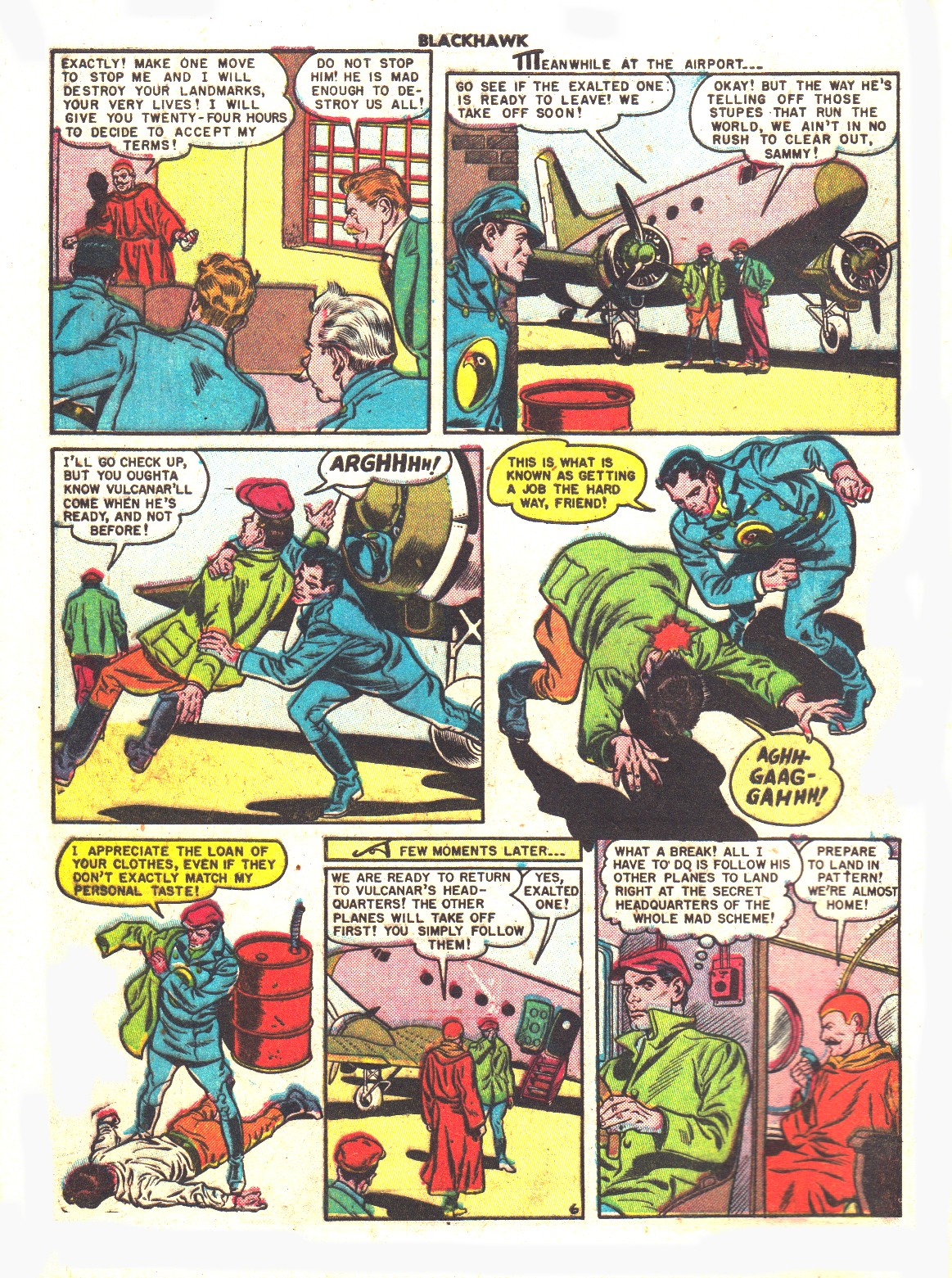 Read online Blackhawk (1957) comic -  Issue #38 - 8
