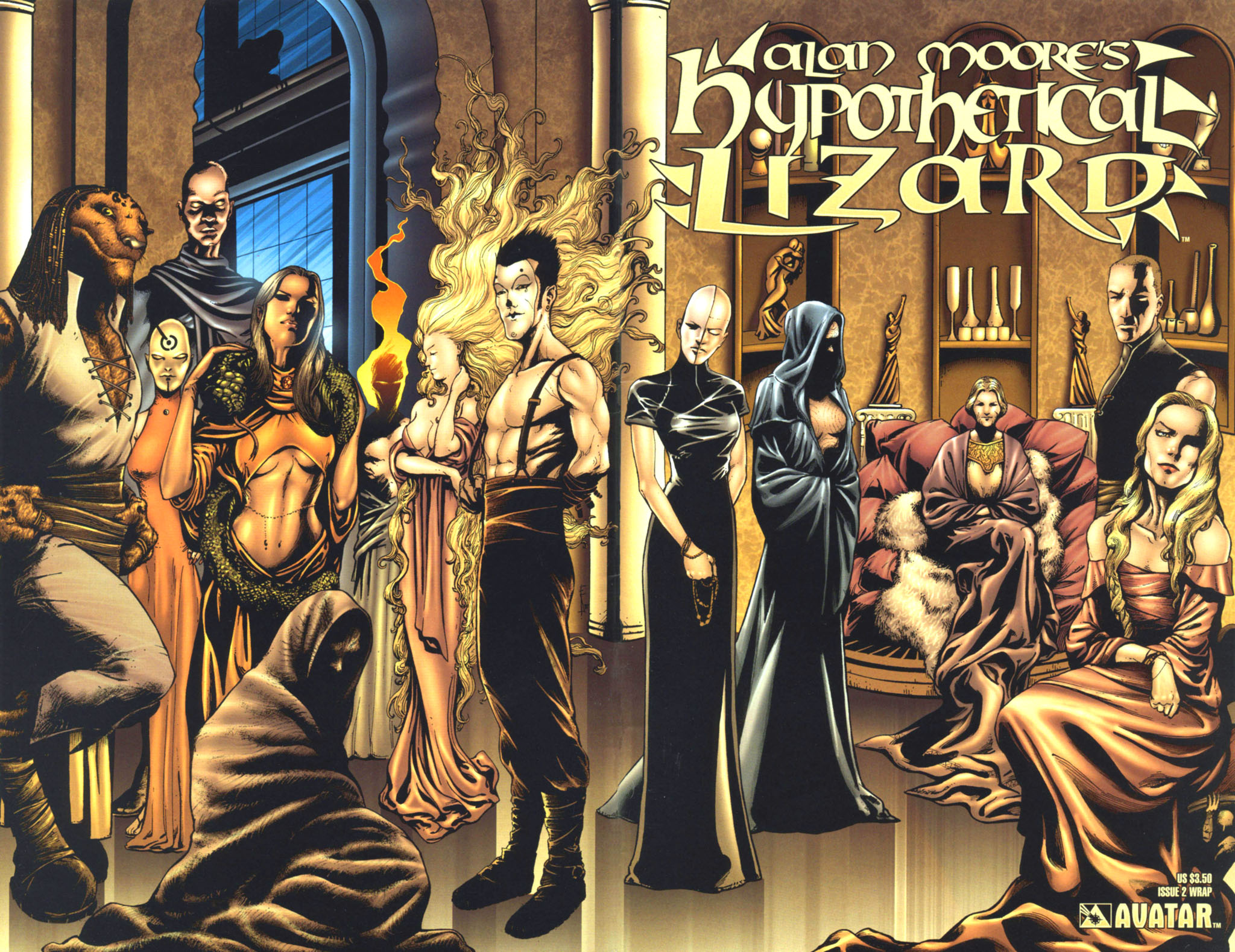 Read online Alan Moore's Hypothetical Lizard comic -  Issue #2 - 4
